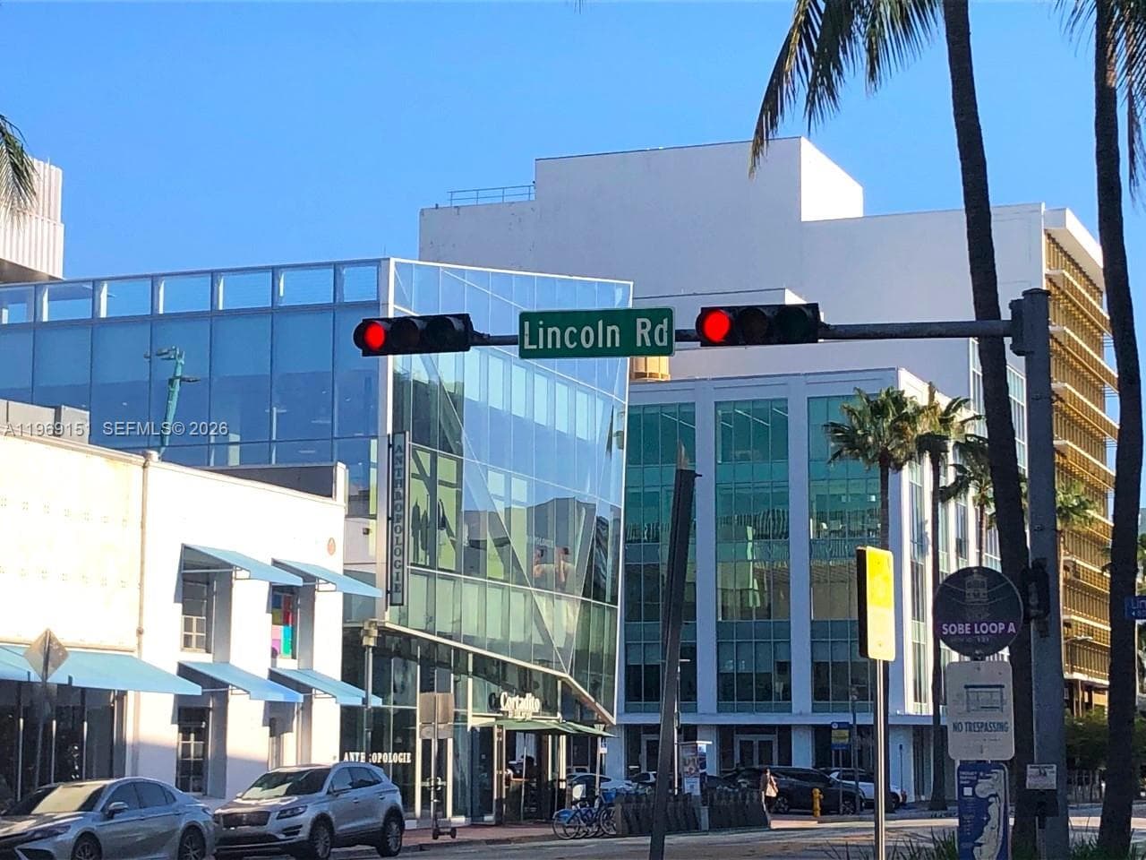 Lincoln Road only 1 block away