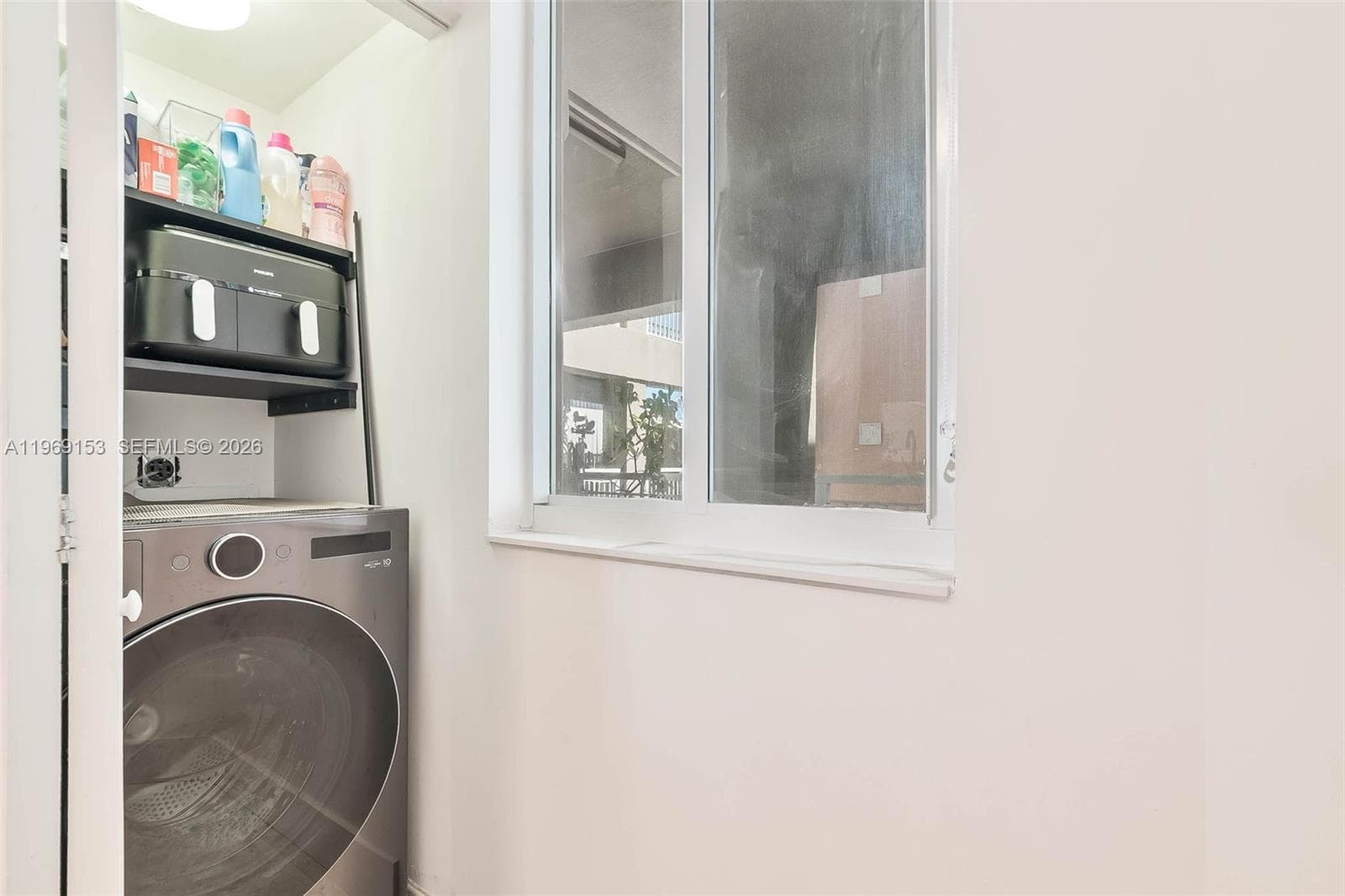 In unit washer/drier