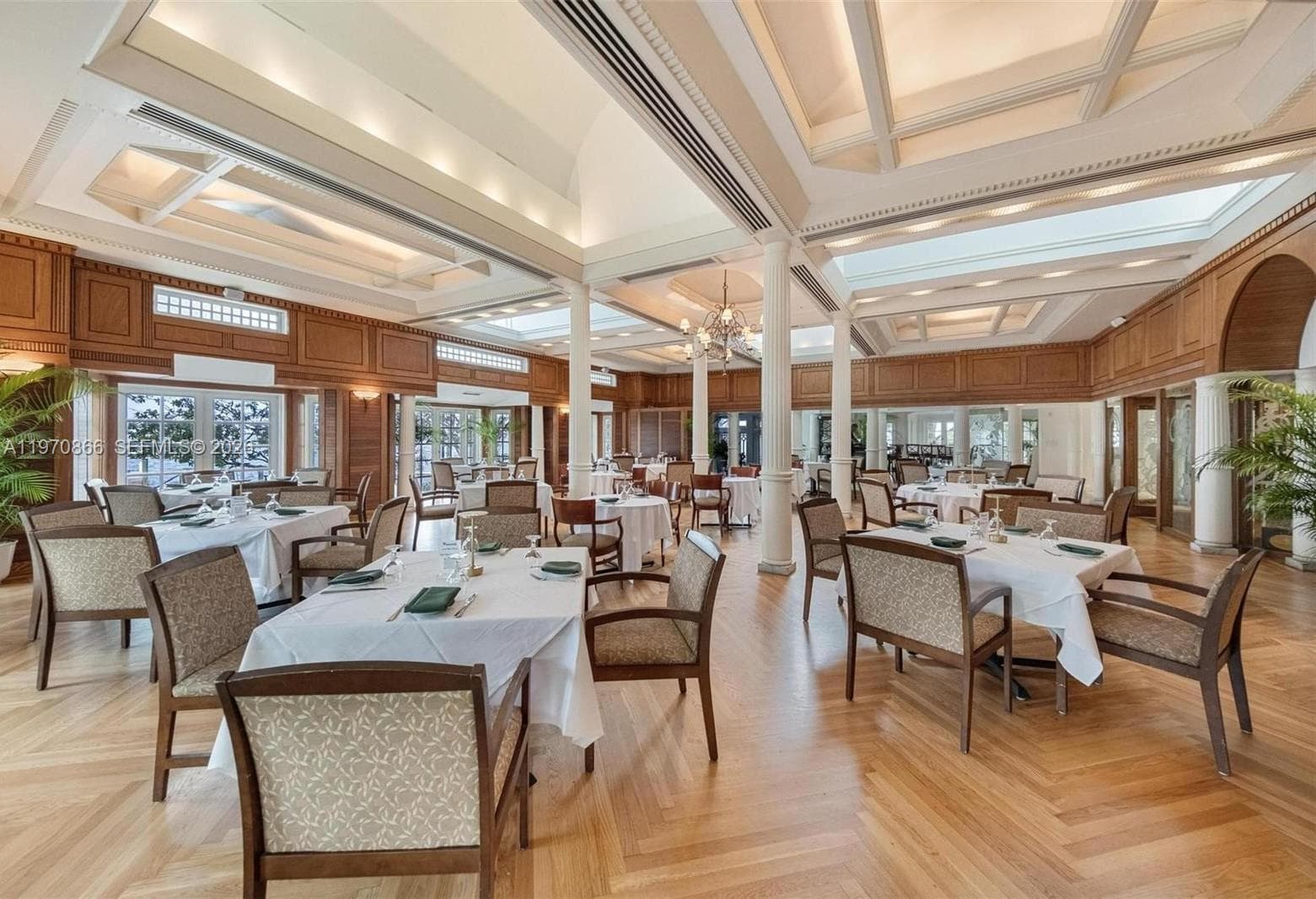 Great House dining area