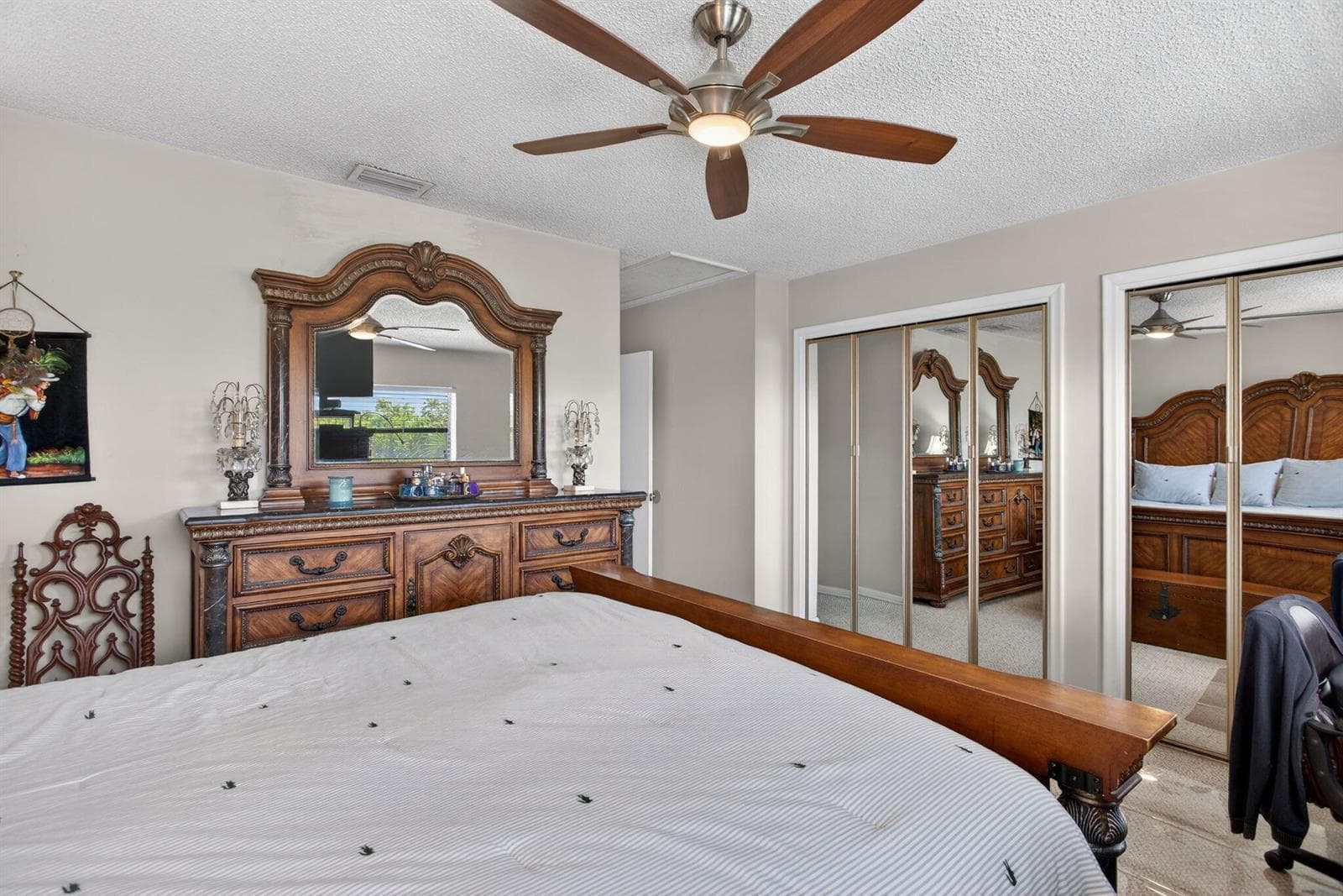 Plenty of closet space