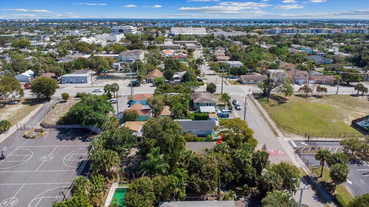 26-Aerial Side of Home