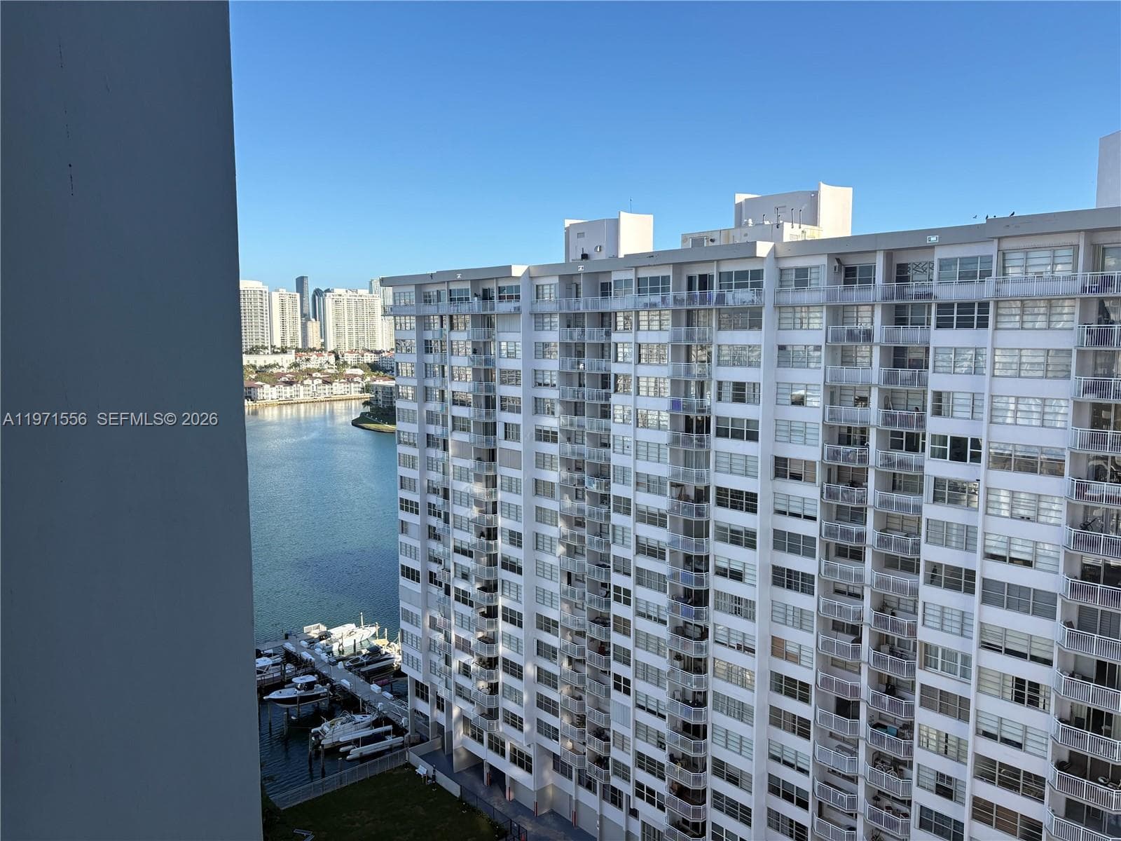 OPEN BALCONY WITH WATER VIEW