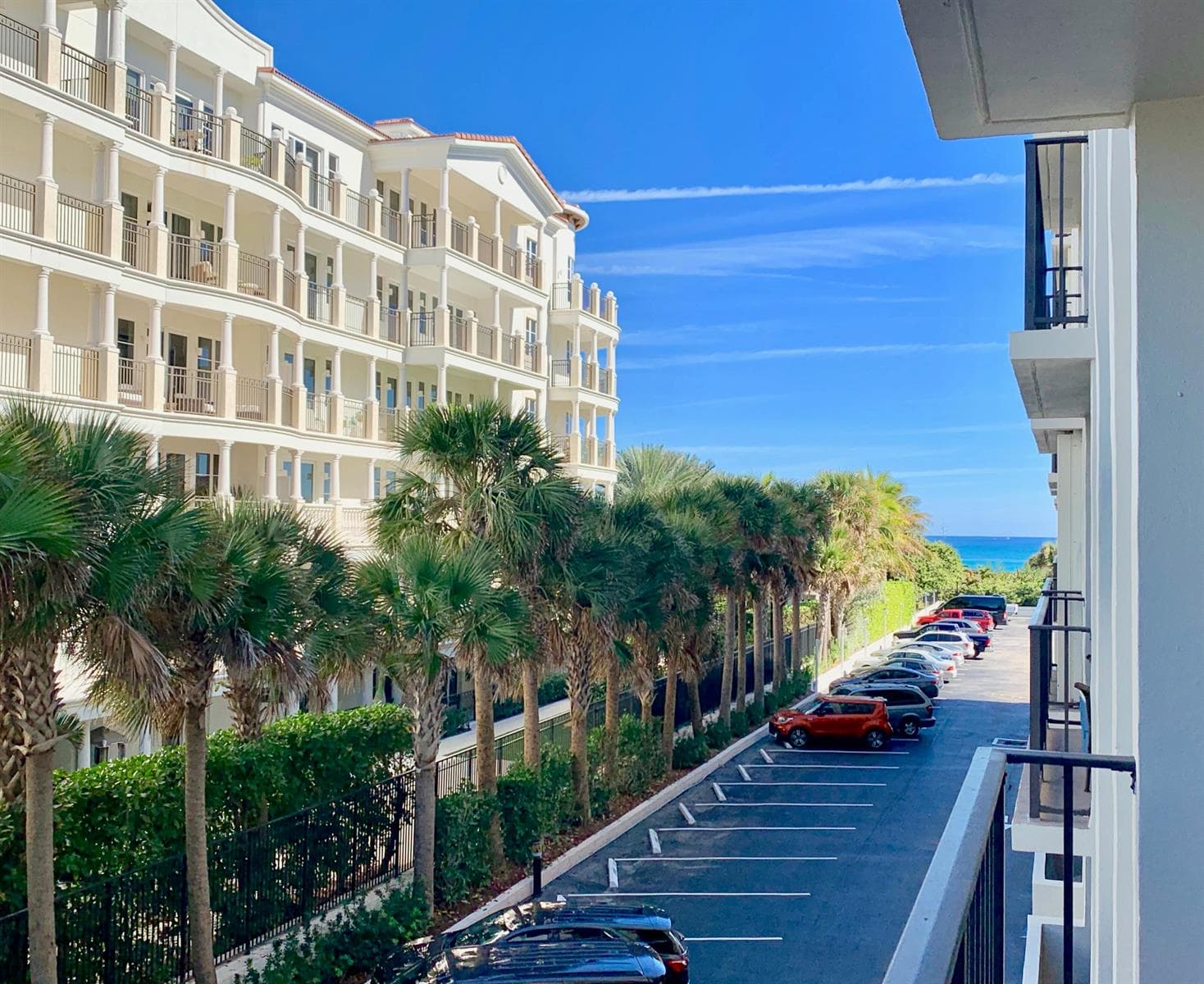 VIEW FROM BALCONY