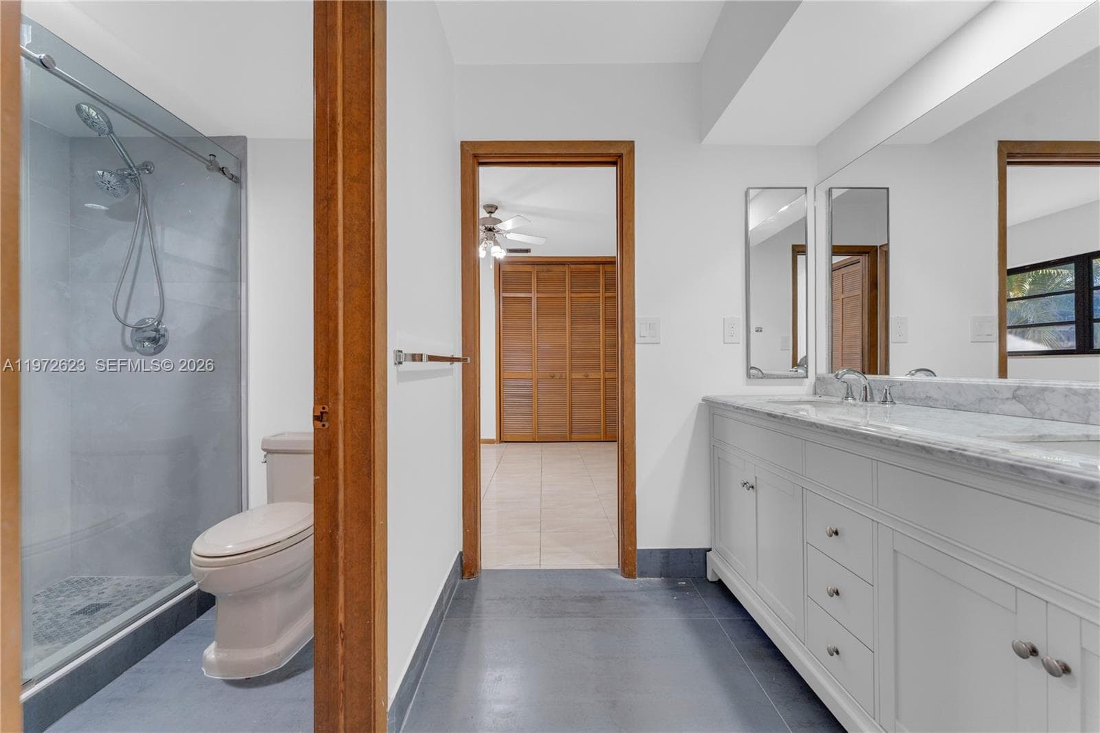 Jack and Jill bathroom