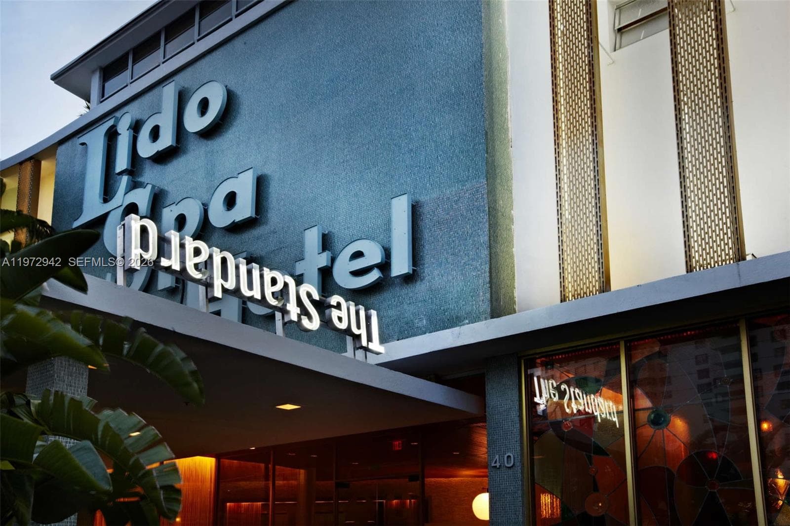 The Standard Hotel and Spa next door...
