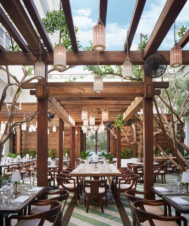 Awesome dining across the bridge...