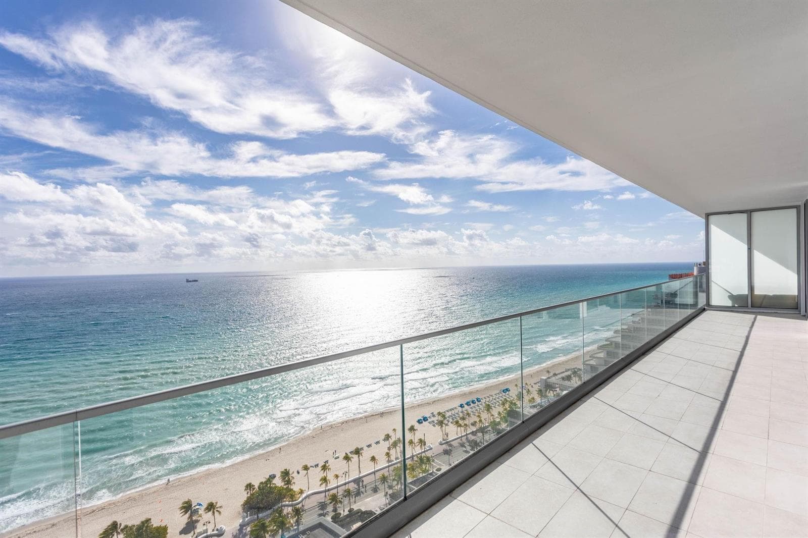 Oceanview from Balcony