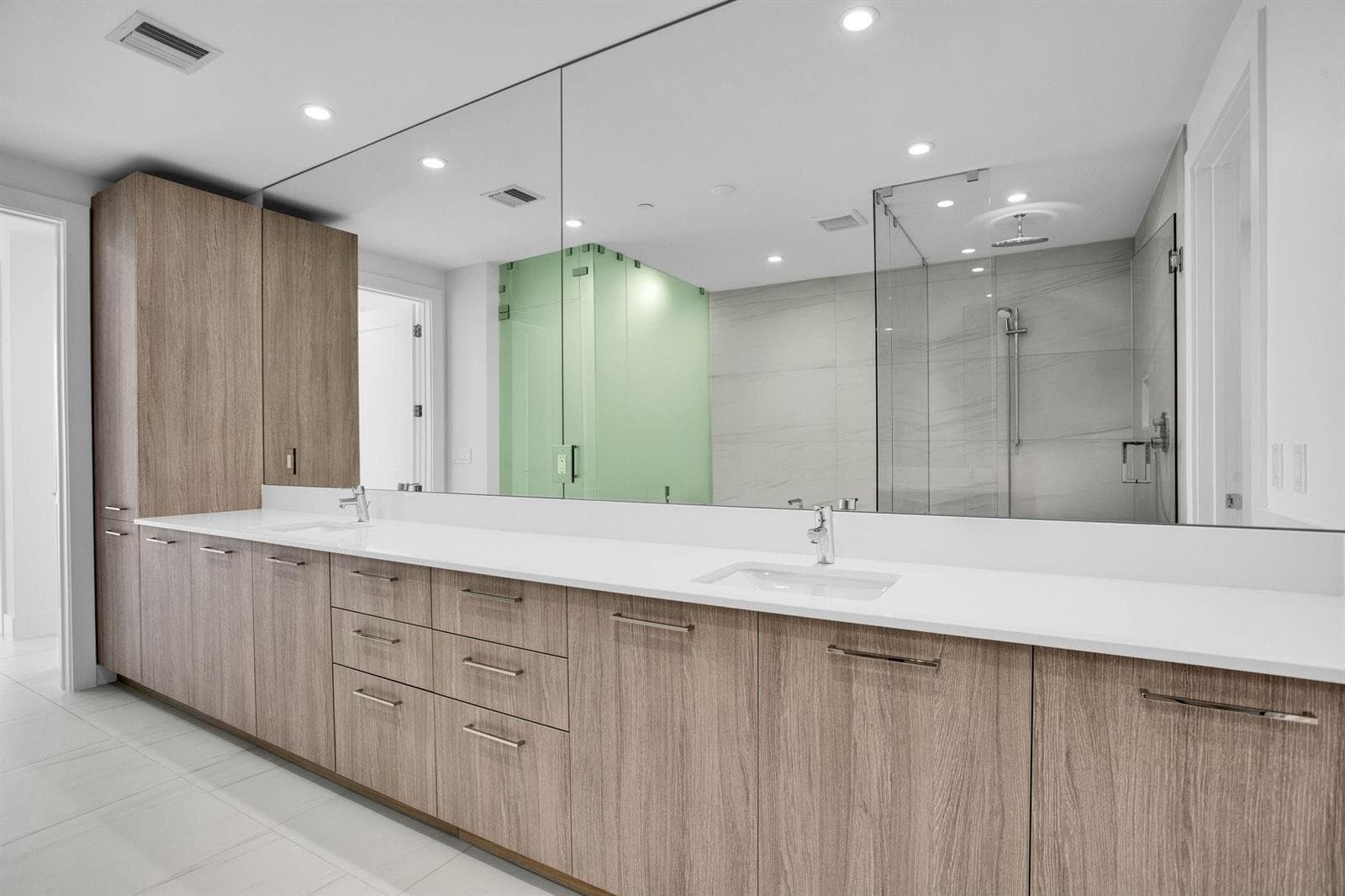 Owner’s Suite Bath with Dual Vanity