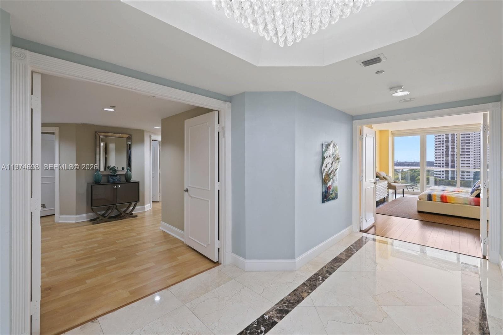 Private wing entrance to Primary Suite