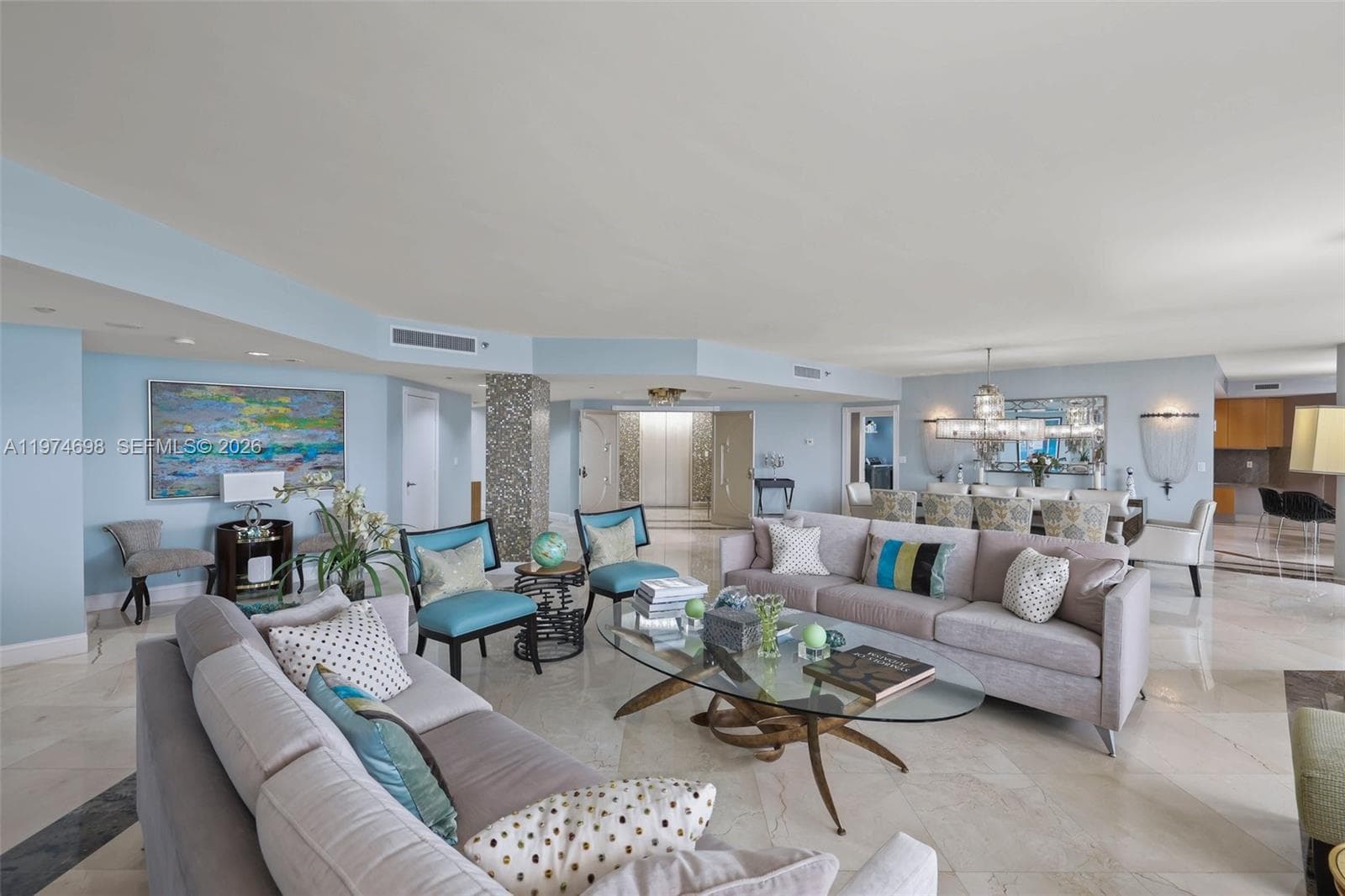 open floor plan