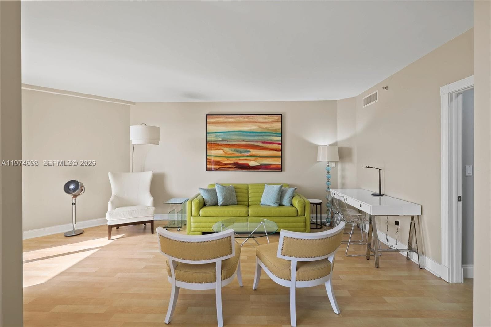 Lounge area