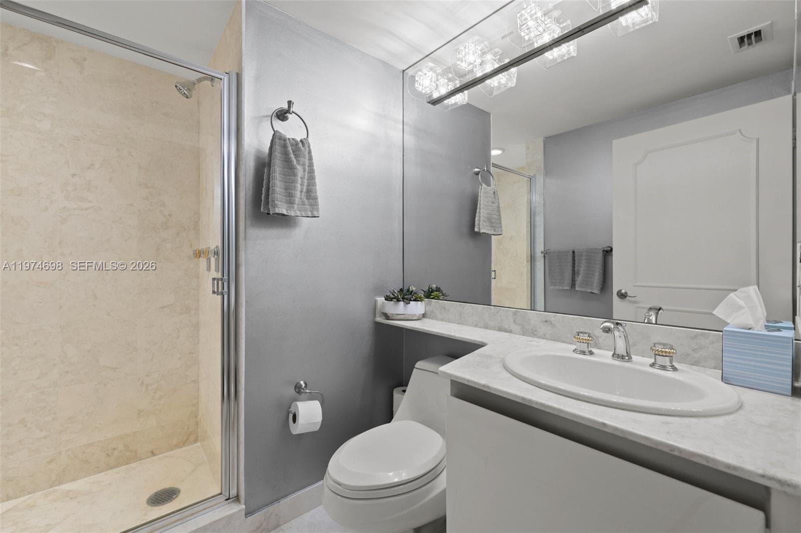 Private 3-piece Ensuite Bath for Fourth Bedroom