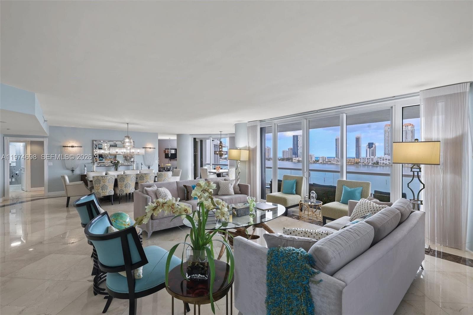open floor plan