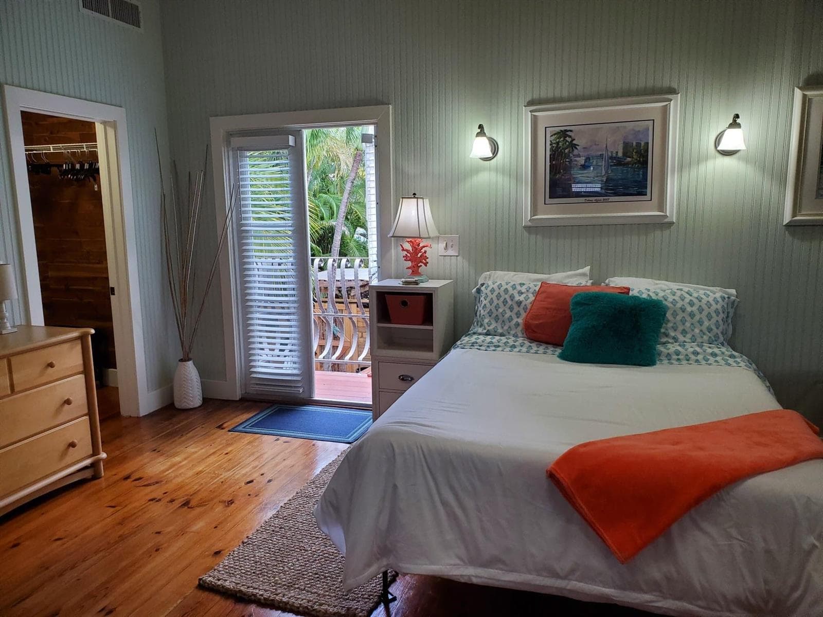French Doors to Balcony