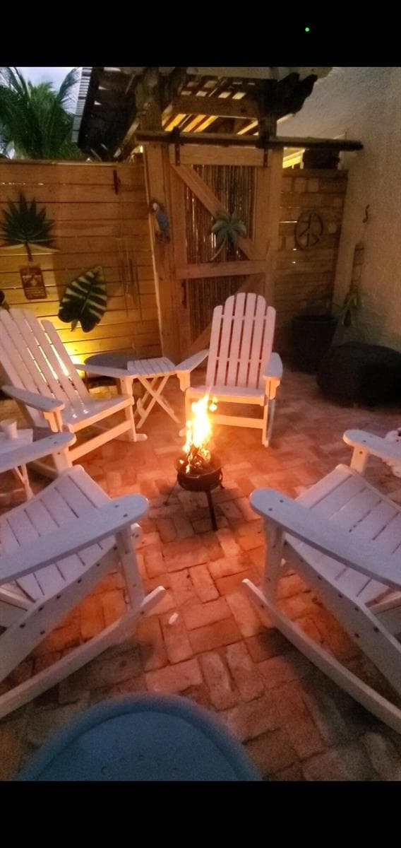 Firepit area