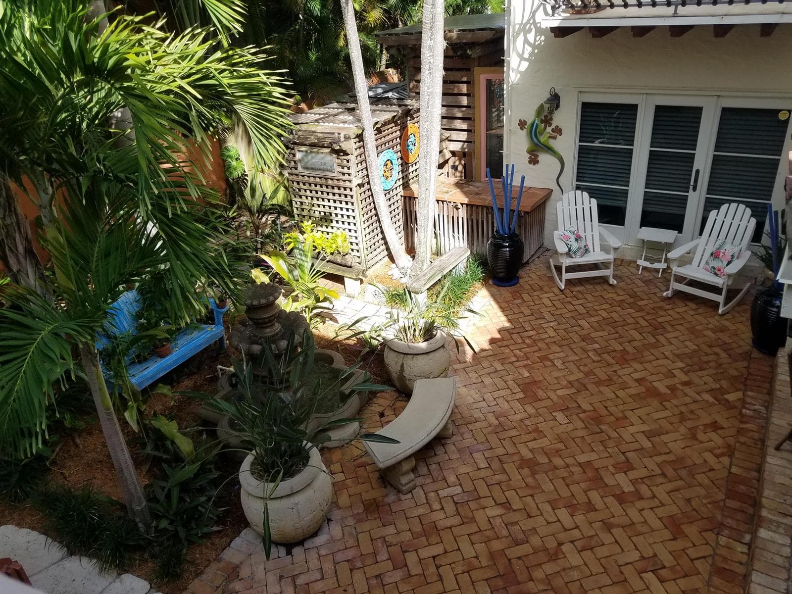 View from balcony