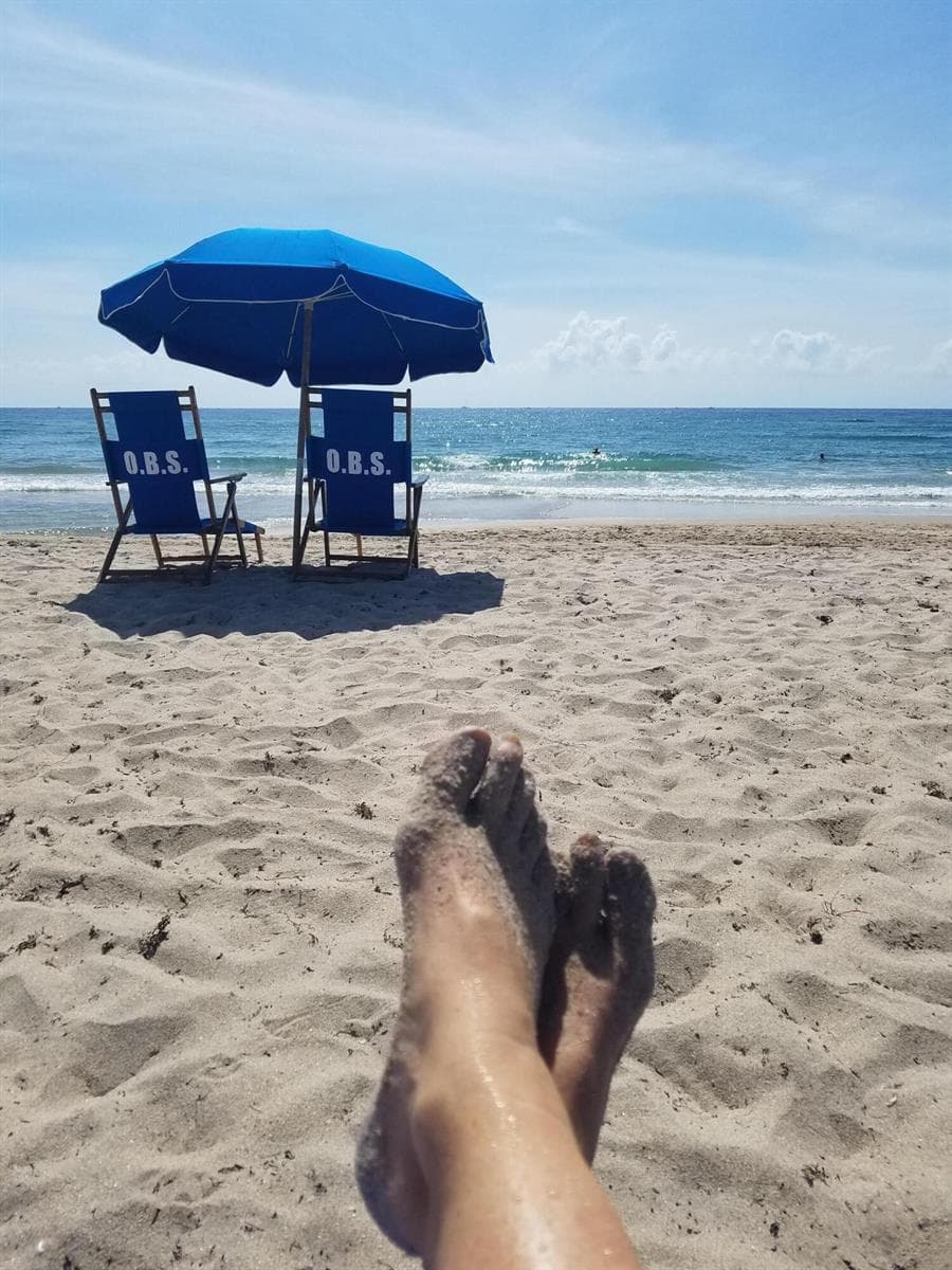 Relaxing Beach in Delray