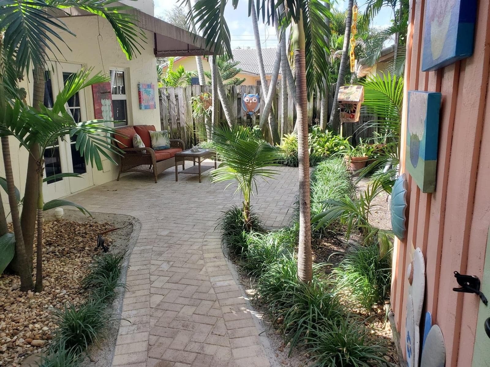 Patio area