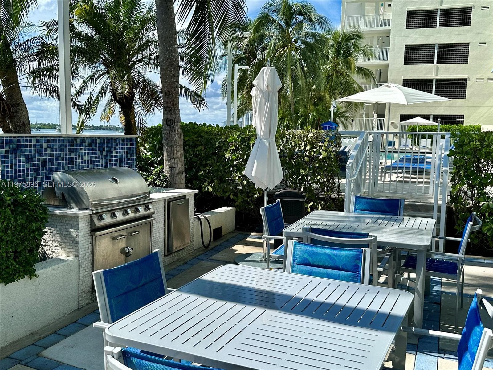 with BBQ Grill