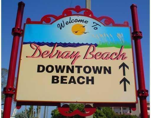 Delray Beach sign