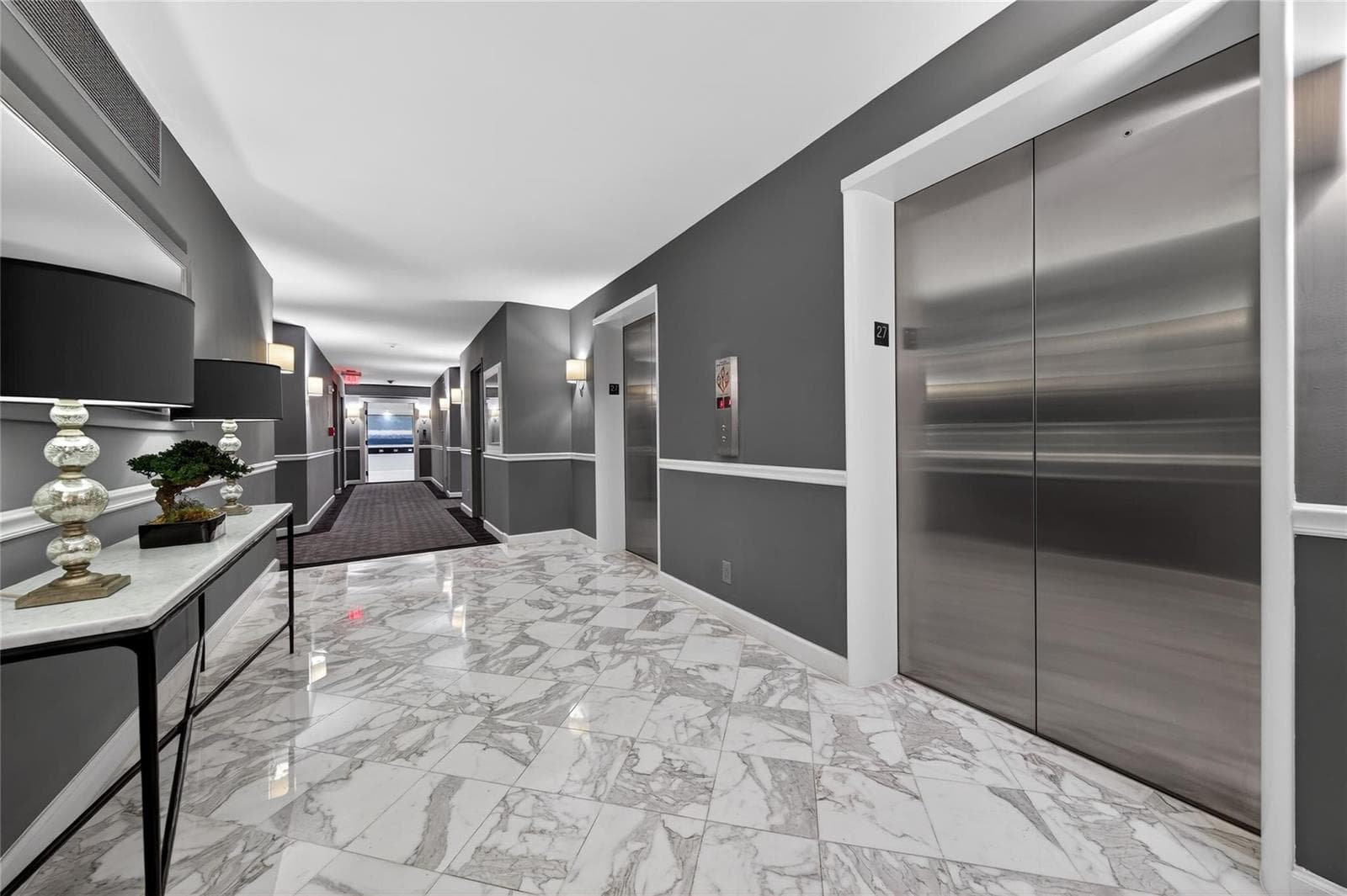 Hallway Entrance on 27th Floor