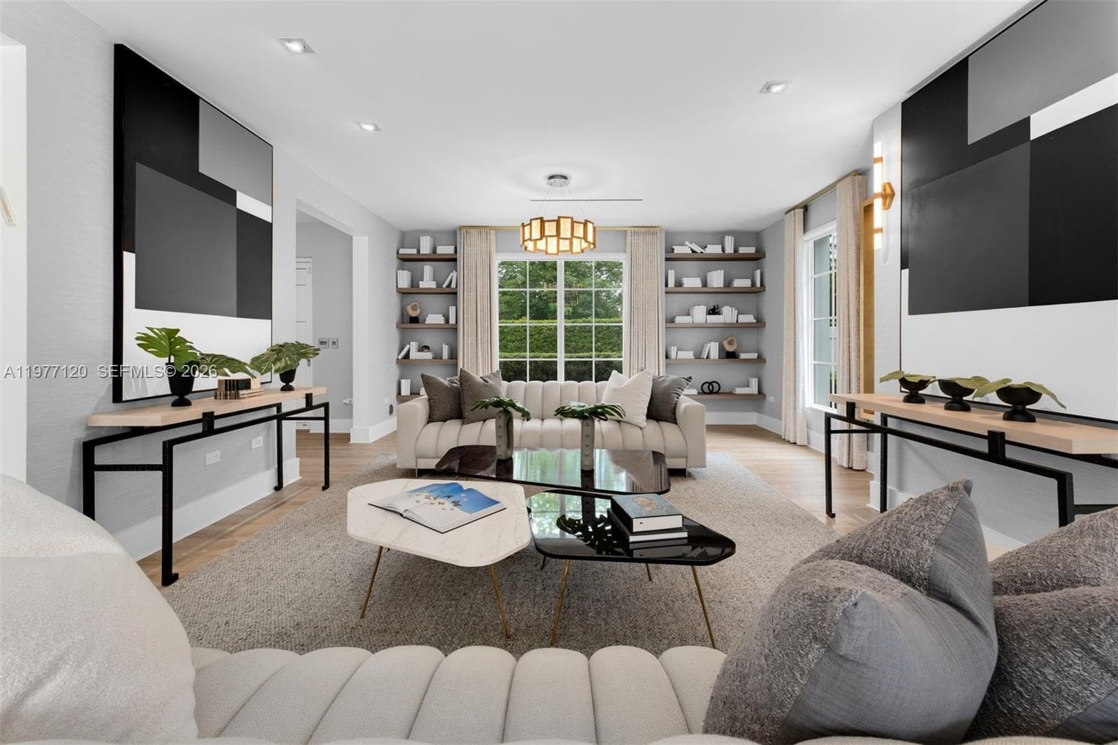 Currently Used as Formal Living Room - Additionally Could Be Used As Dining Room
