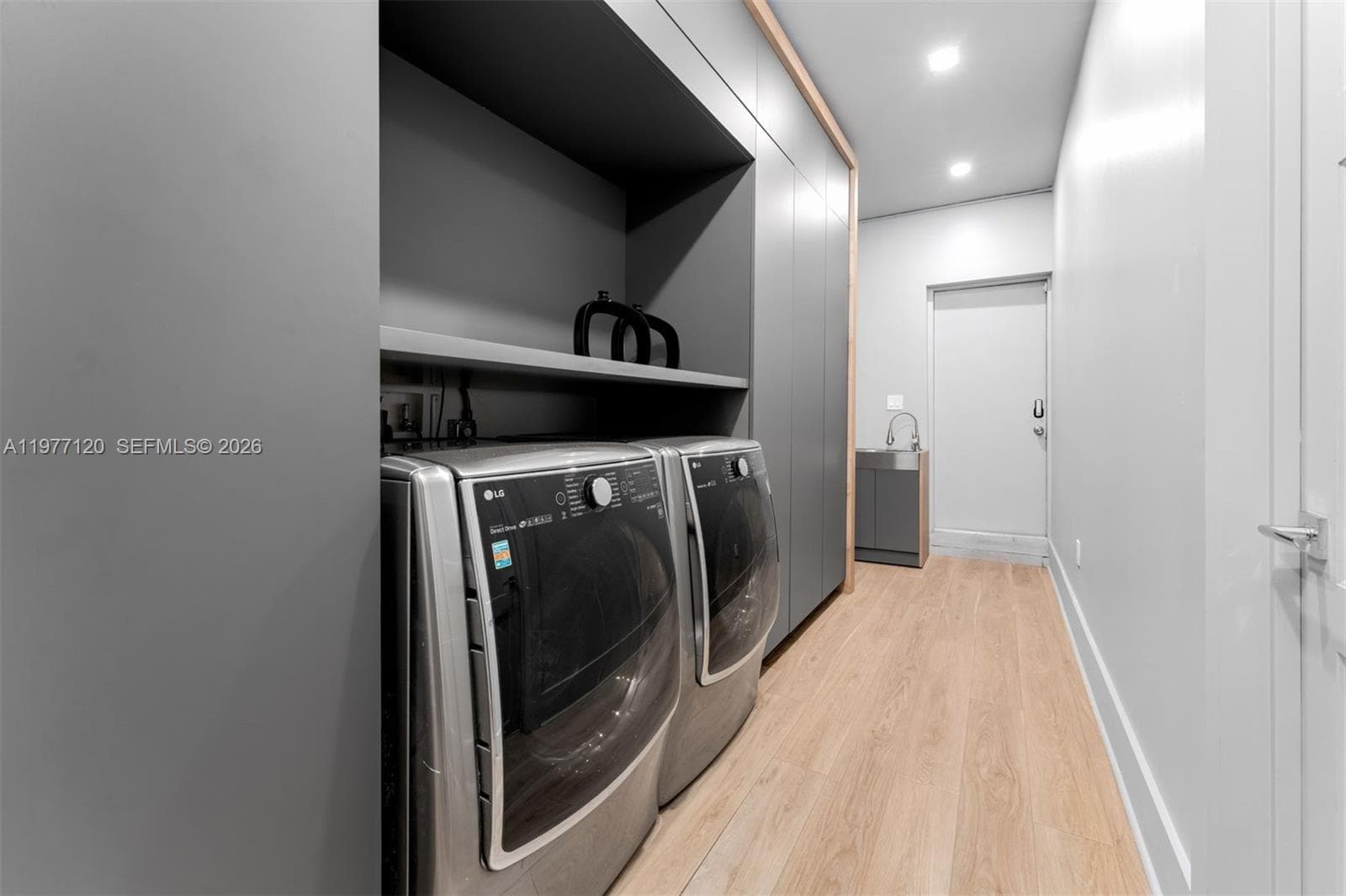 Located off Kitchen & Media Room