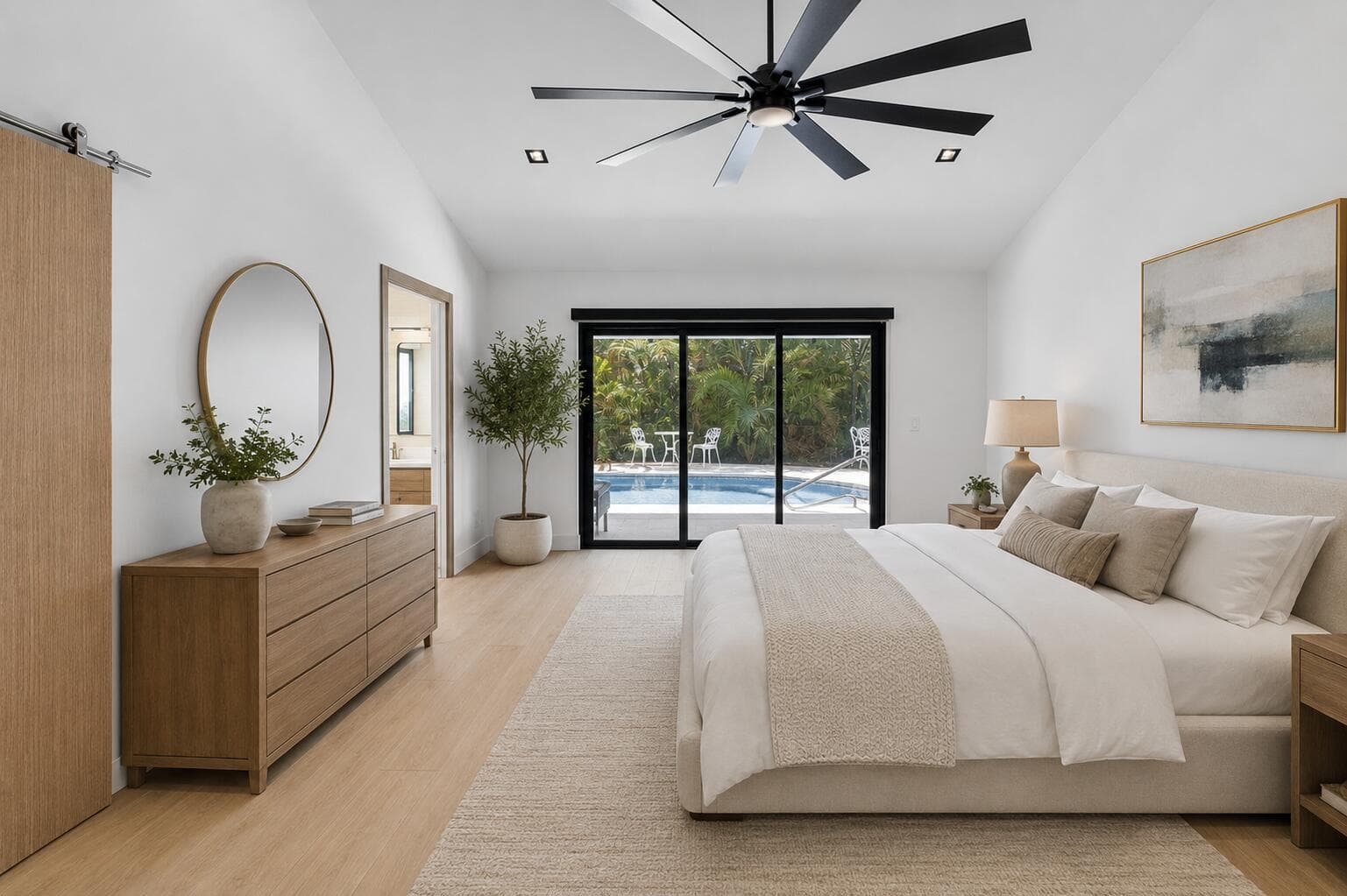 Primary Bedroom Virtually Staged