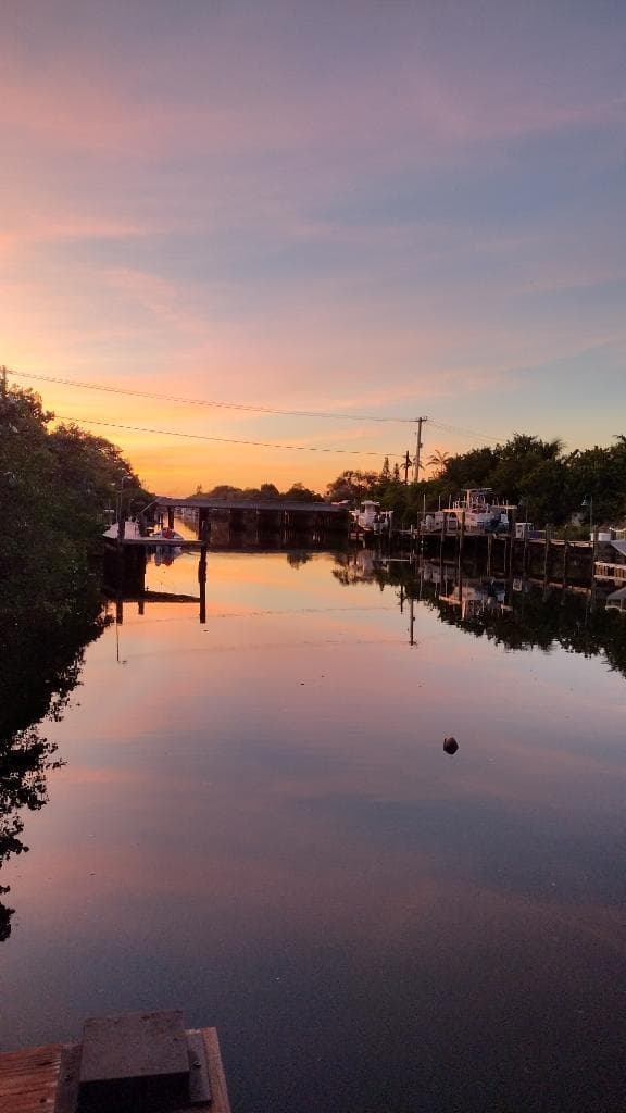 18) Sunset on Fishing Dock