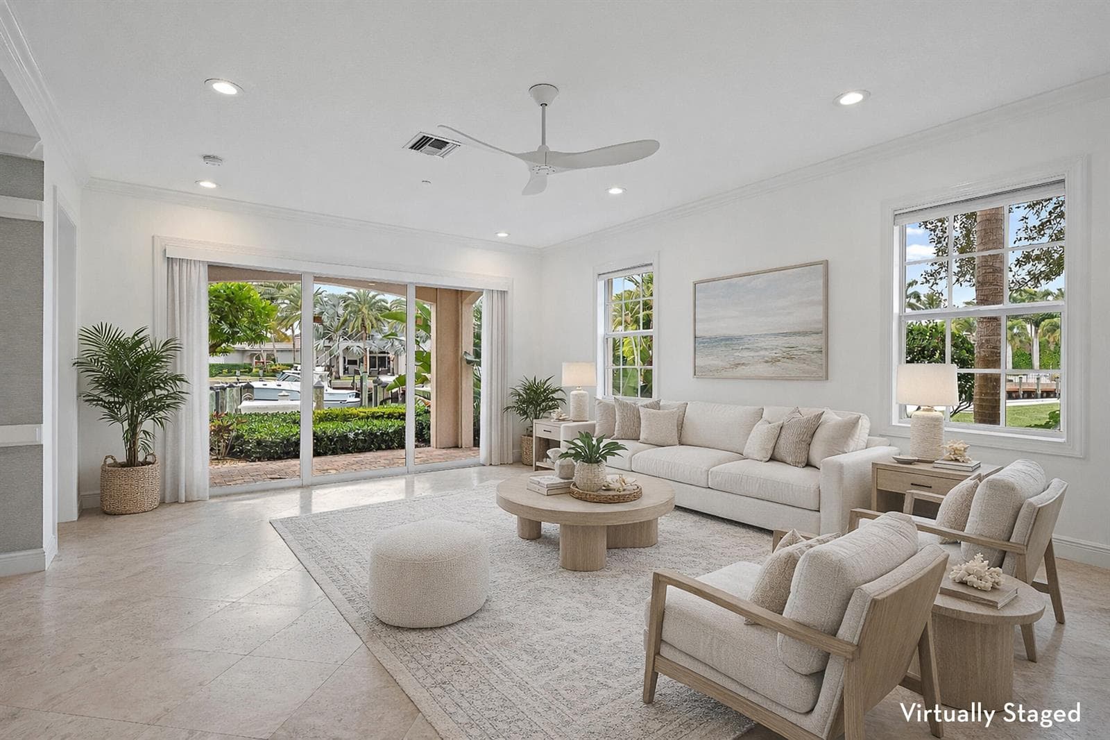 Family Room - Virtually Staged
