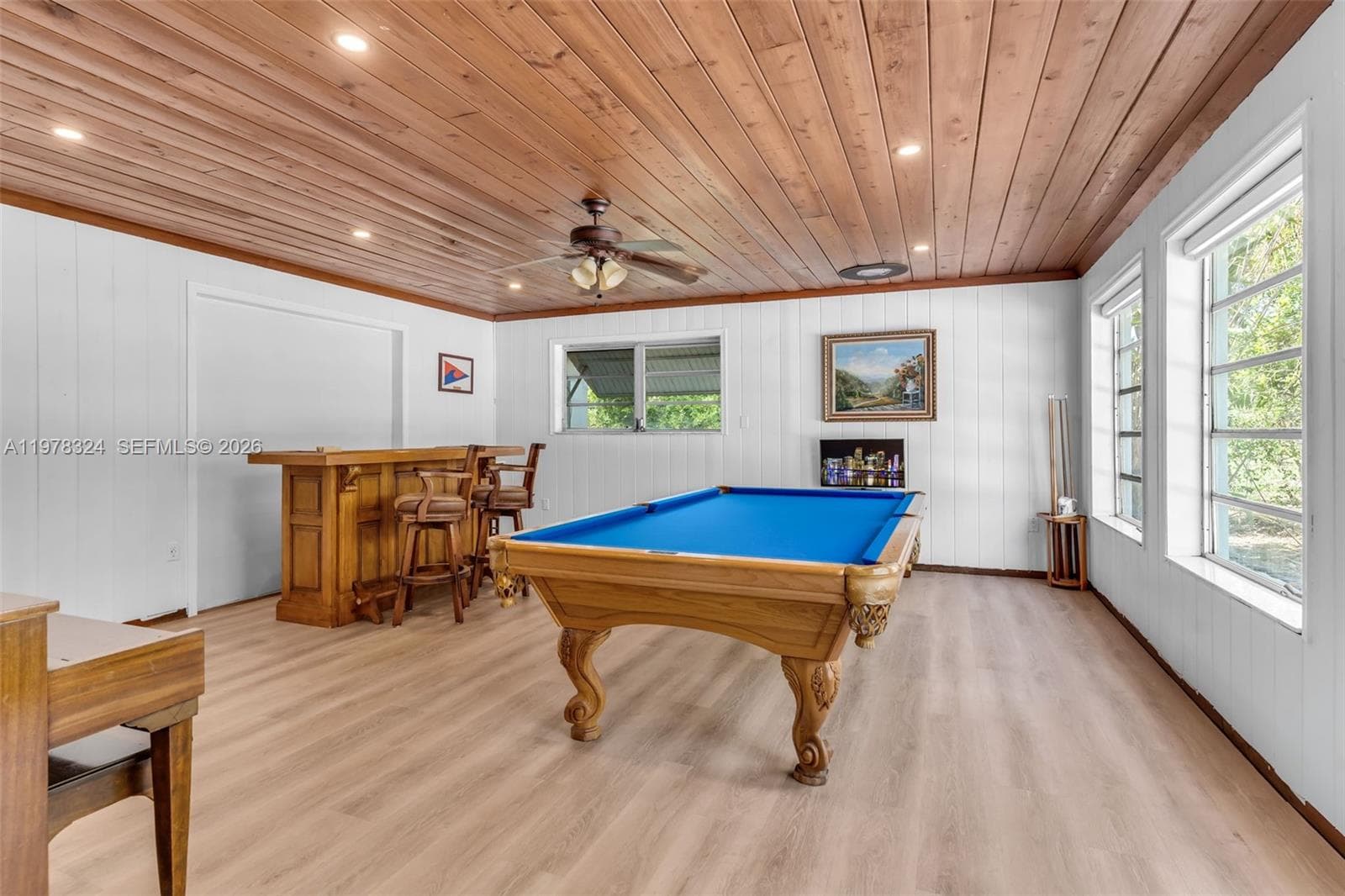 Main Home - Family Room and Bar