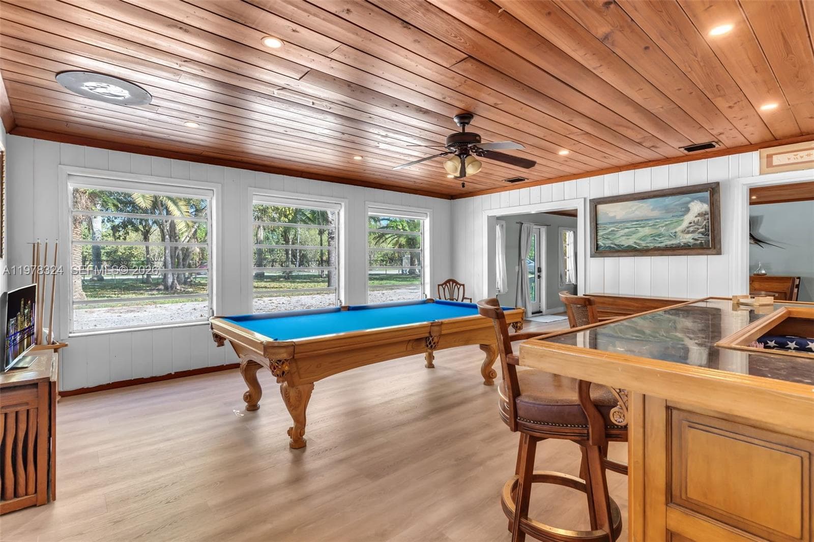 Main Home - Family Room and Bar