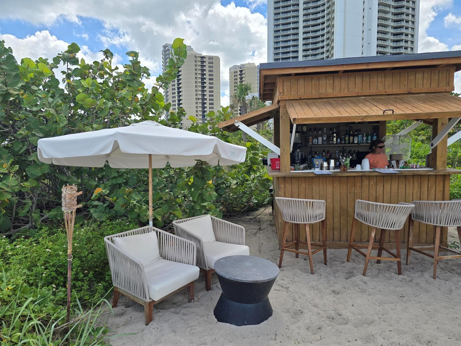 Beach cafe