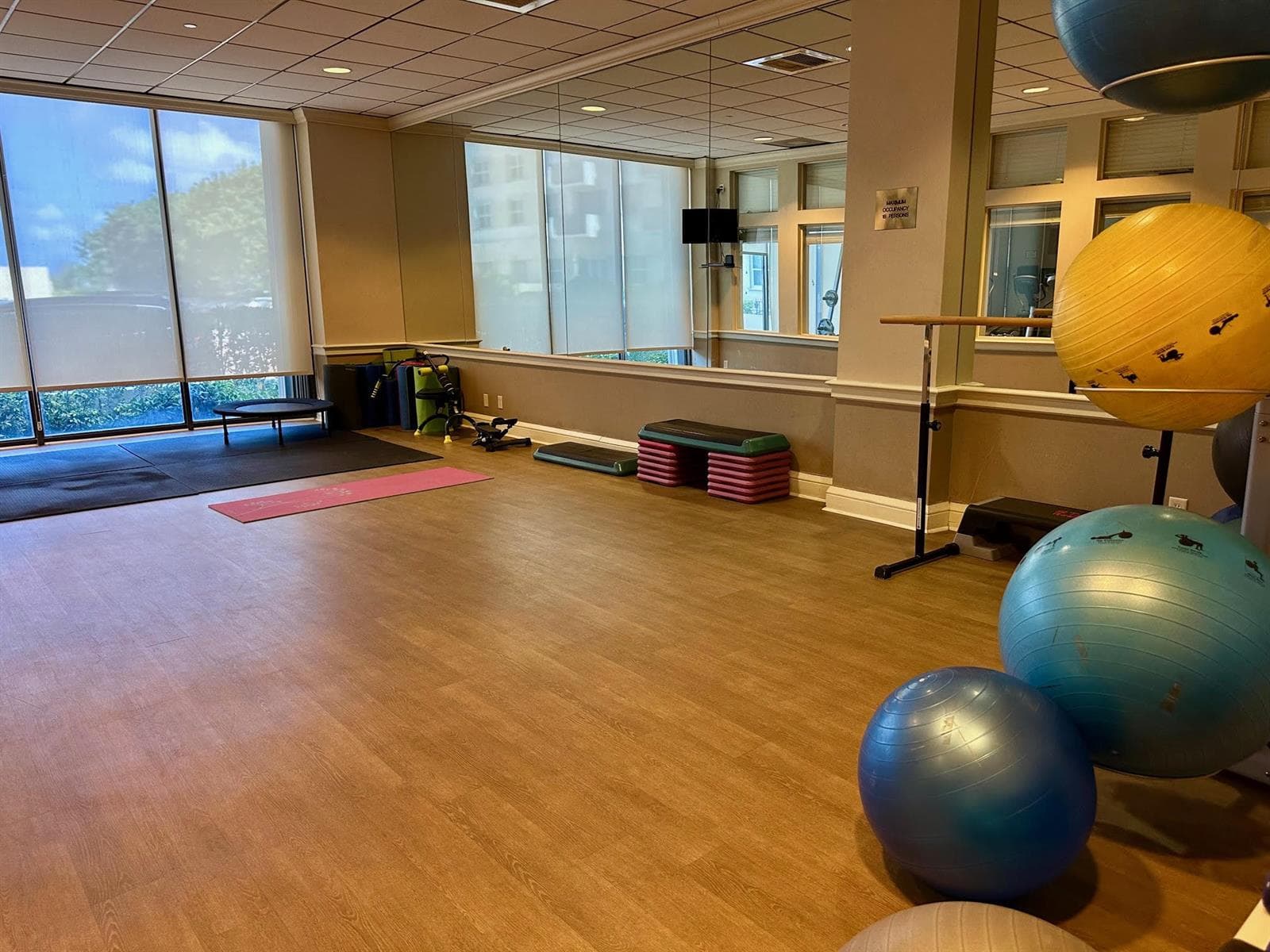 yoga room