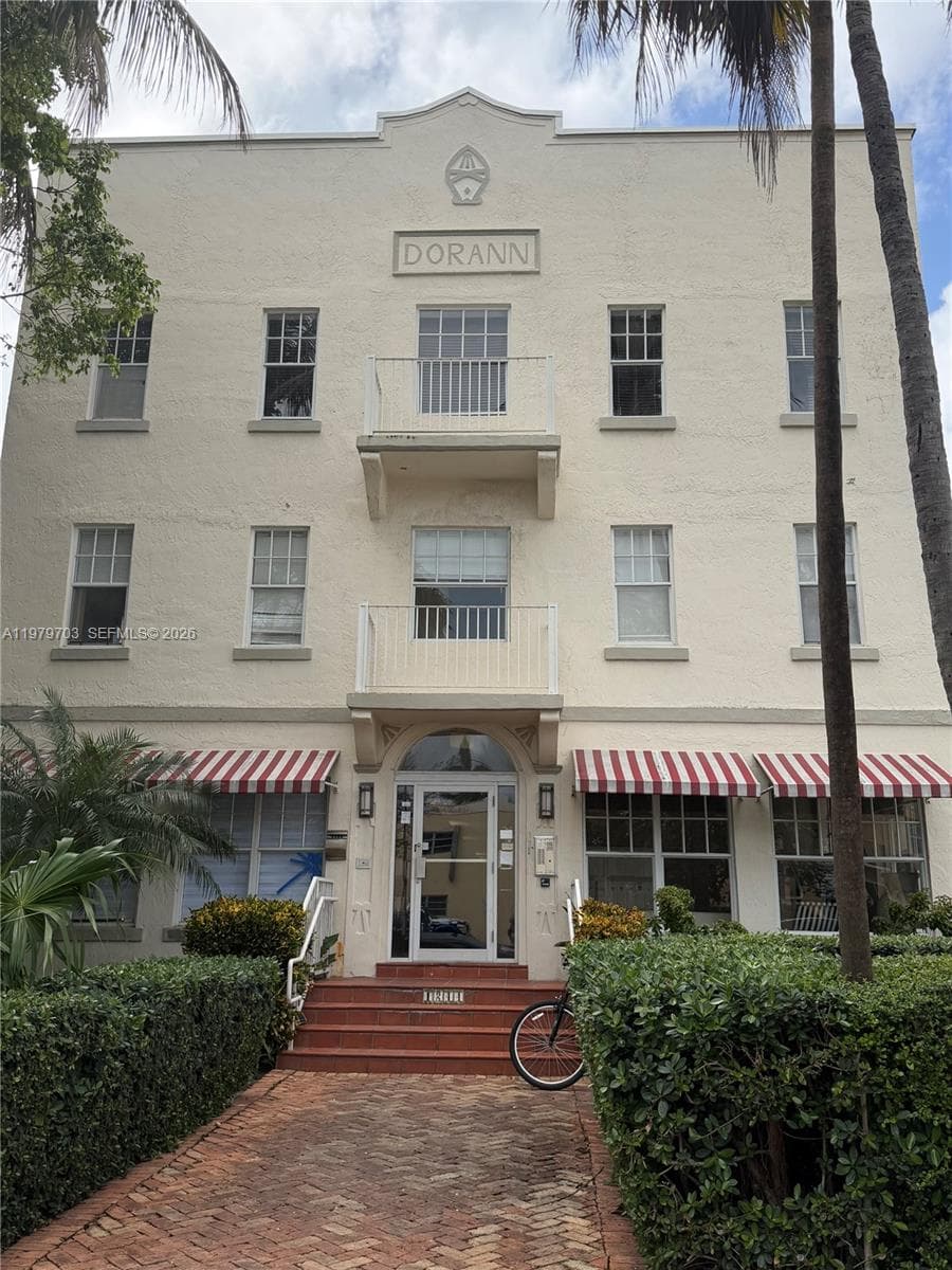 Front of building