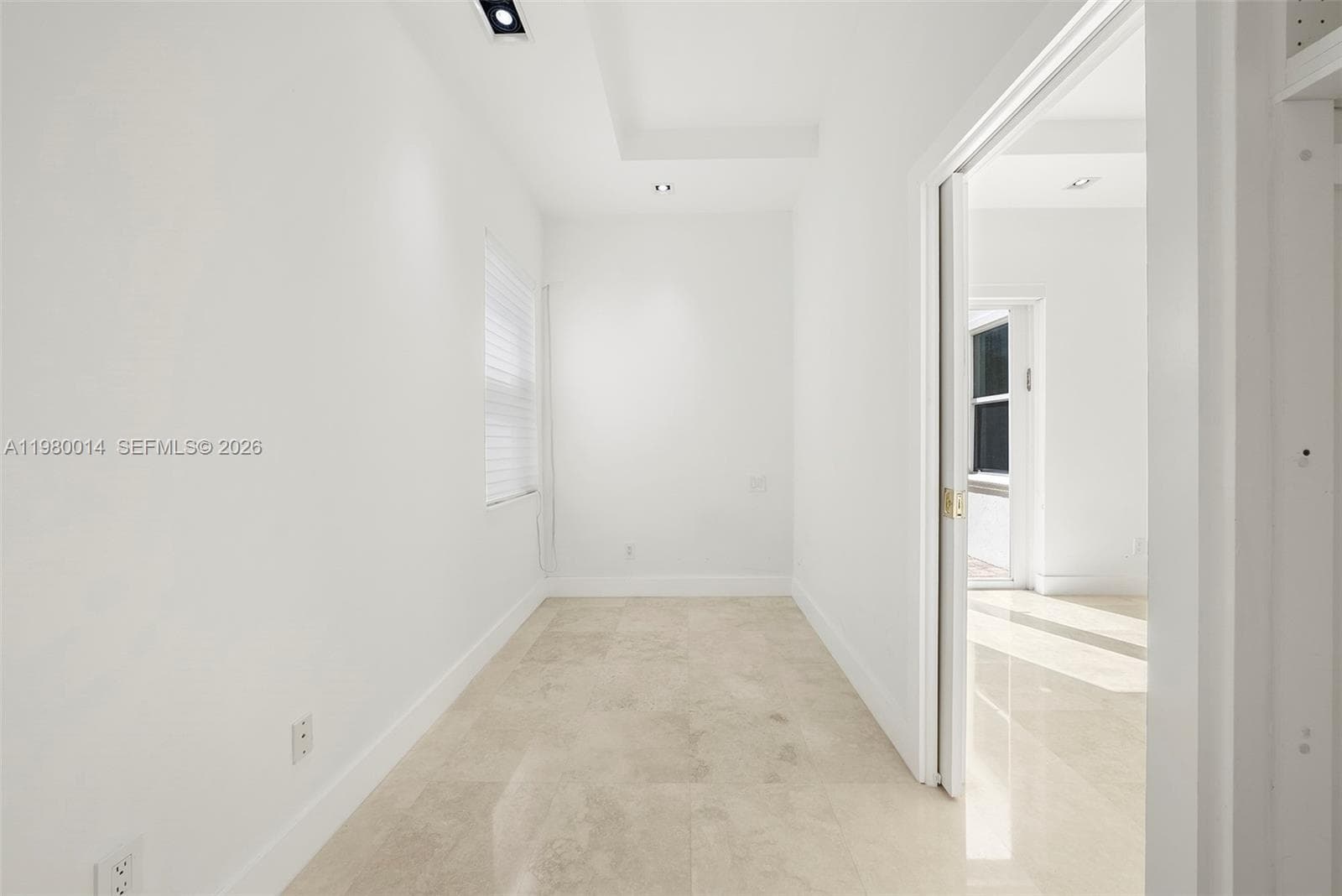 Bedroom with private entrance