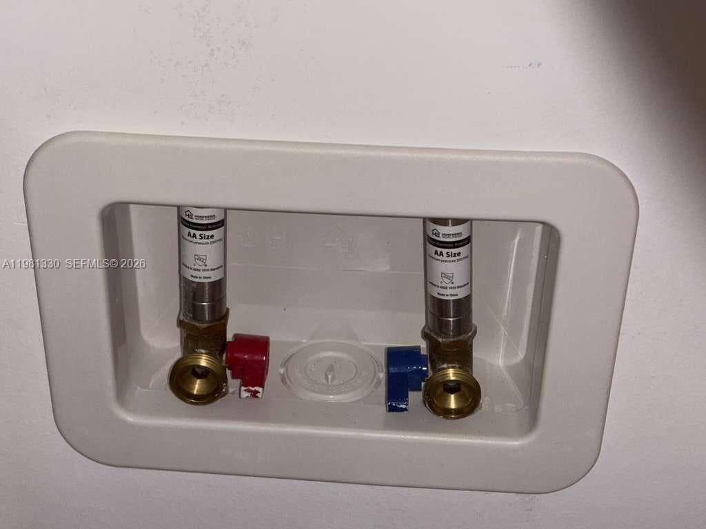 Half Bathroom hookup