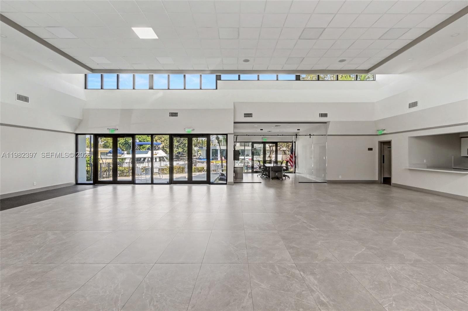 inside community center