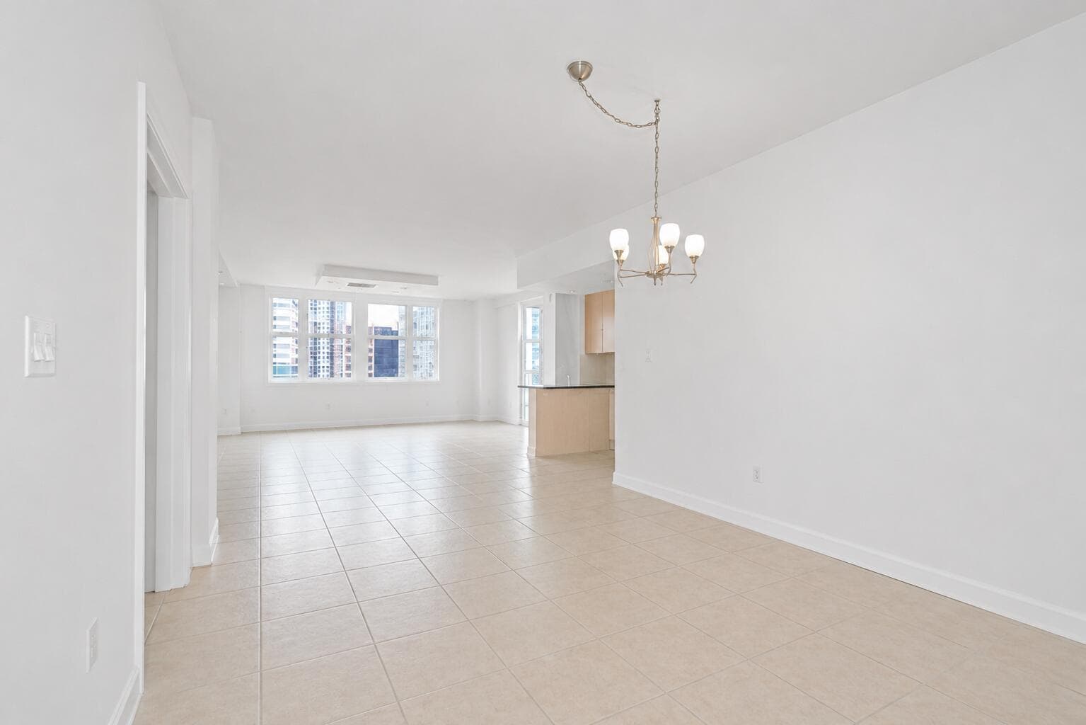 dining to living area