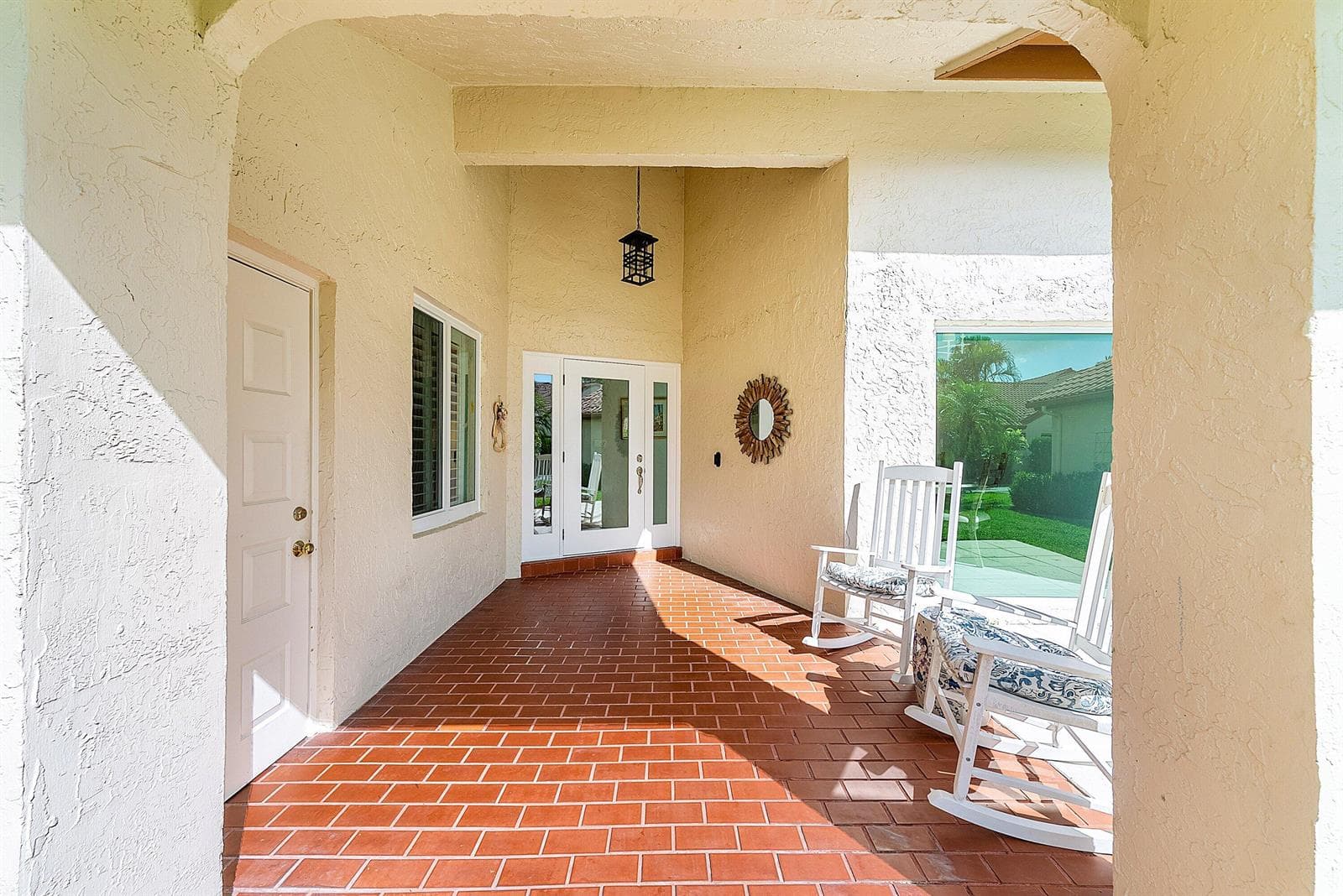 front entrance