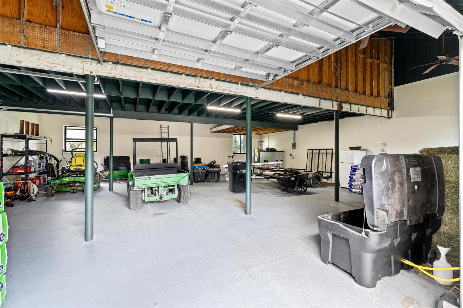 Oversized storage garage