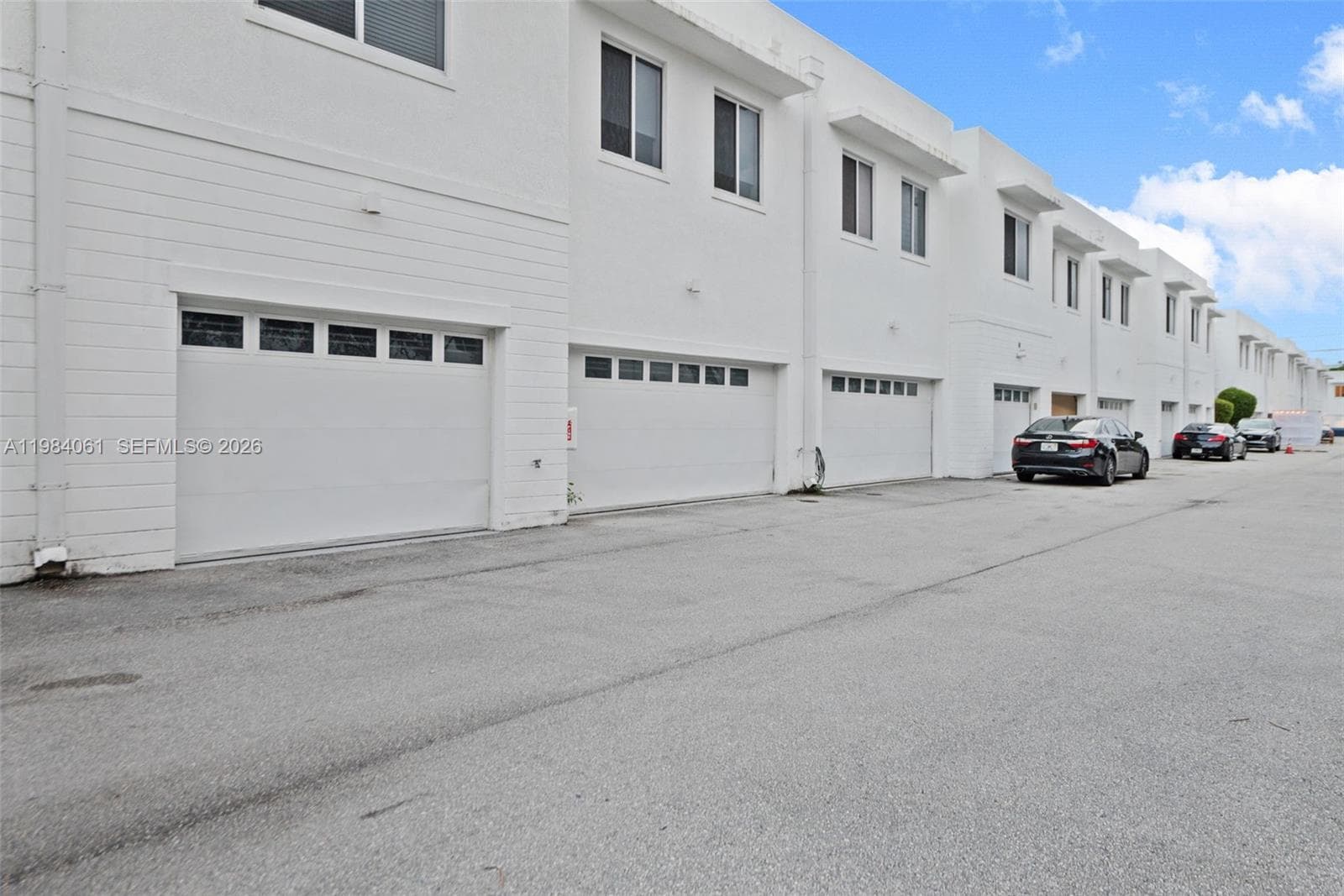 Garage door - Back of the building