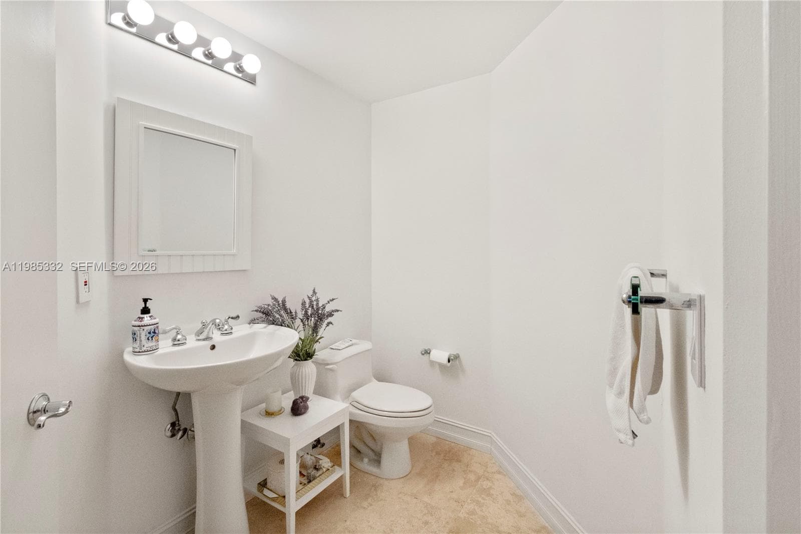 half bathroom