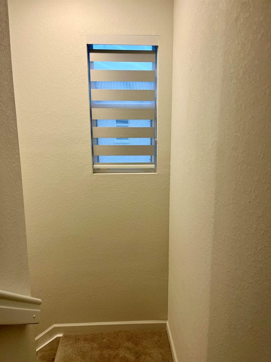 56. New curtains. Stairs. Second floord