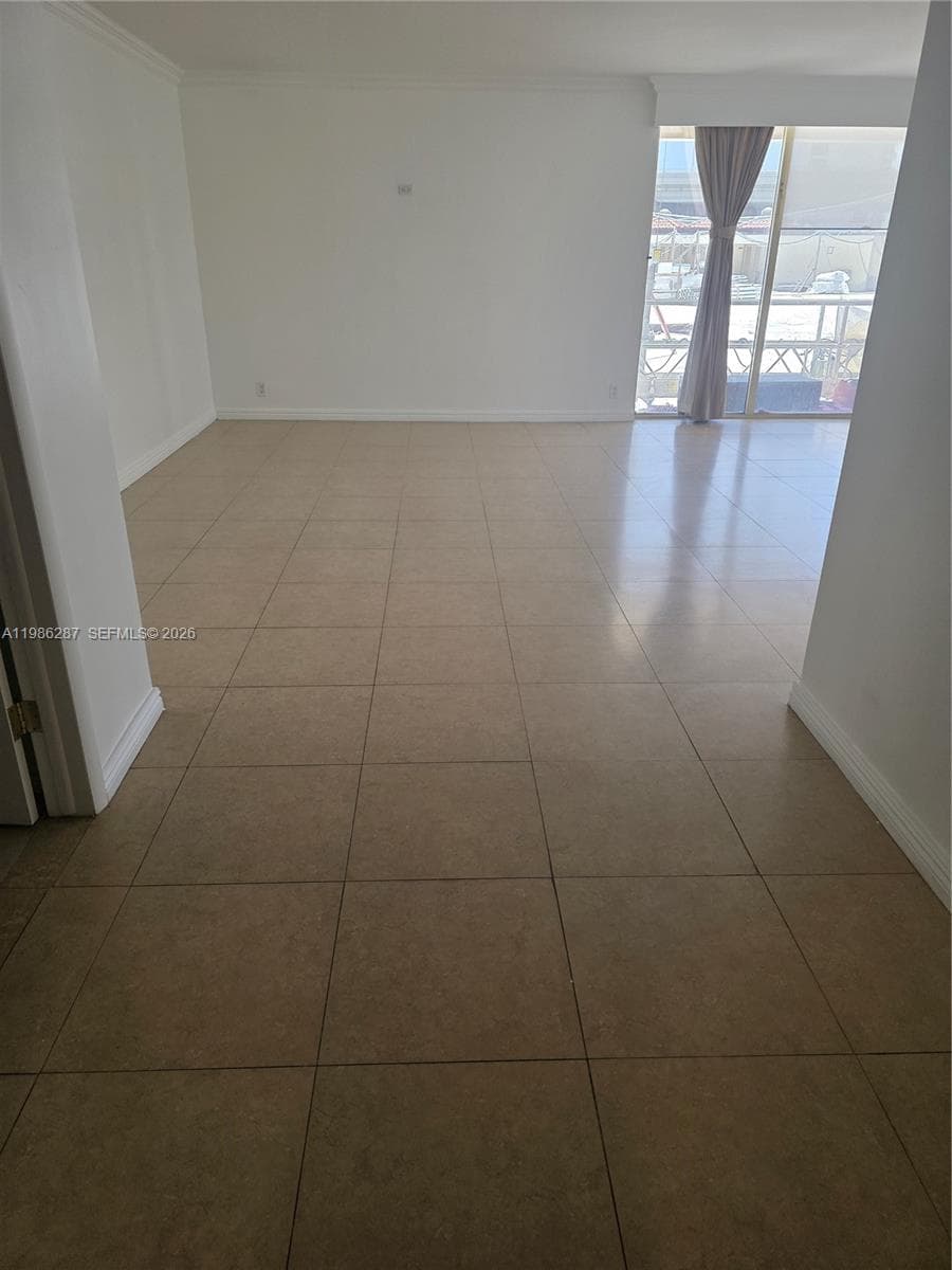 entrance to unit