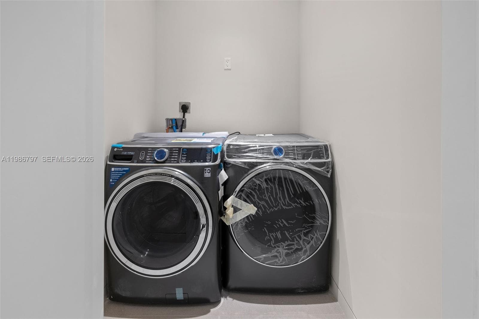 First Floor Laundry Room In Garage