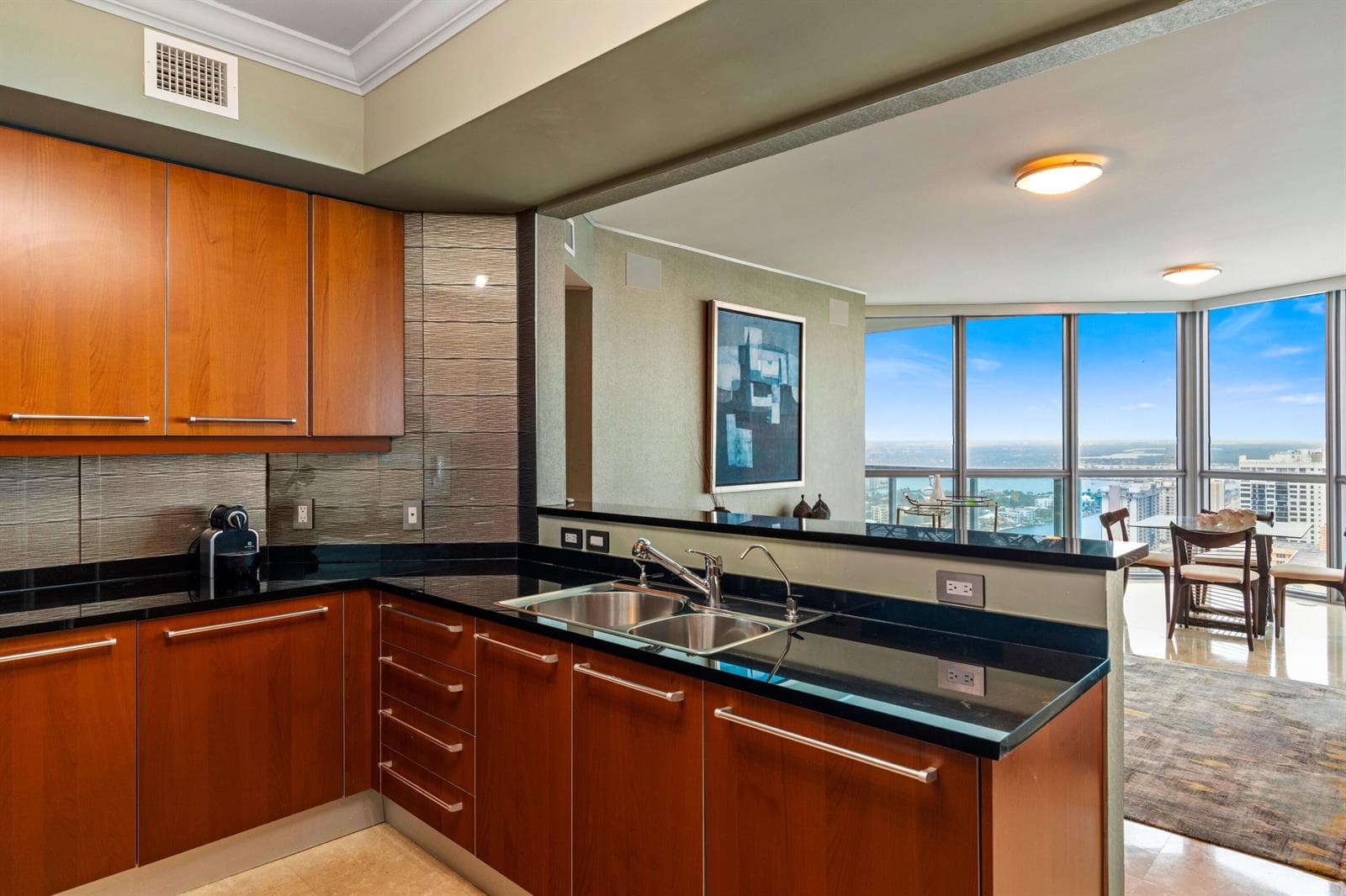 OP 3105 KITCHEN SINK LOOKING AT VIEW