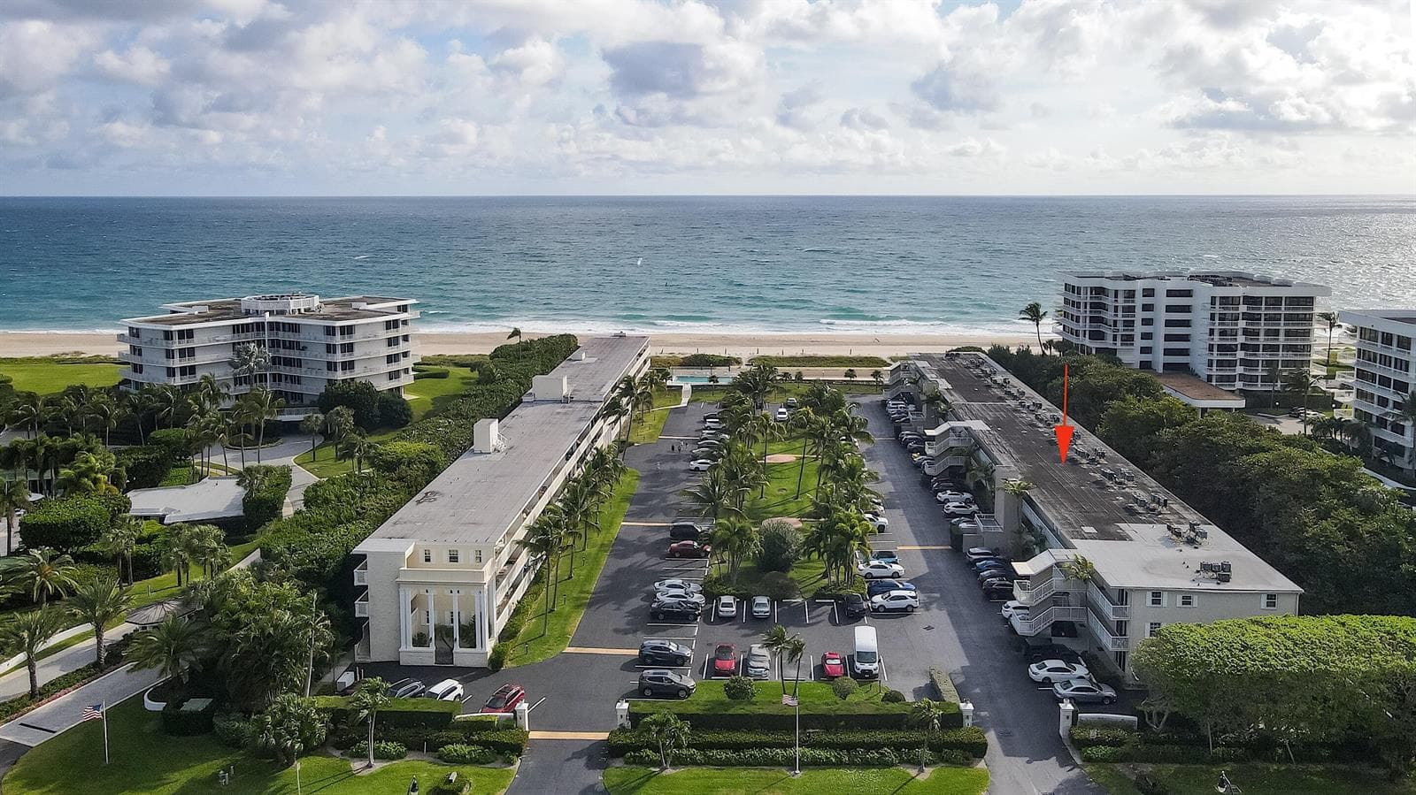 Oceanfront building