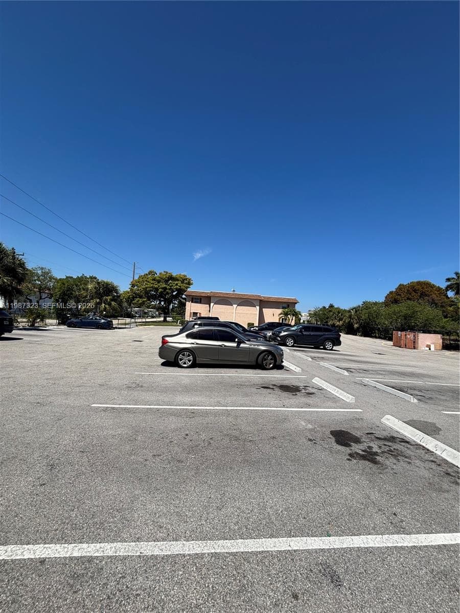Extended parking lot