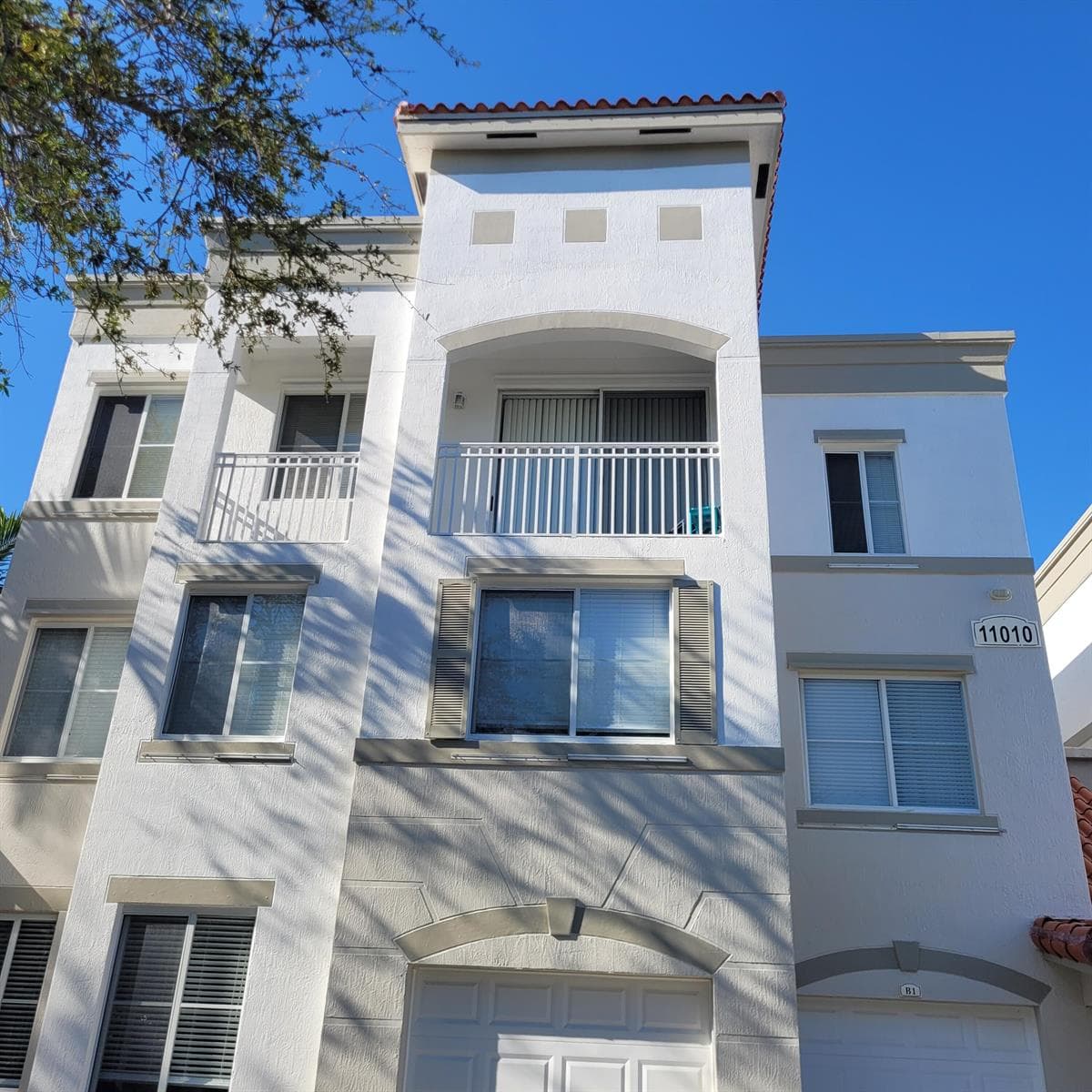Front of Structure